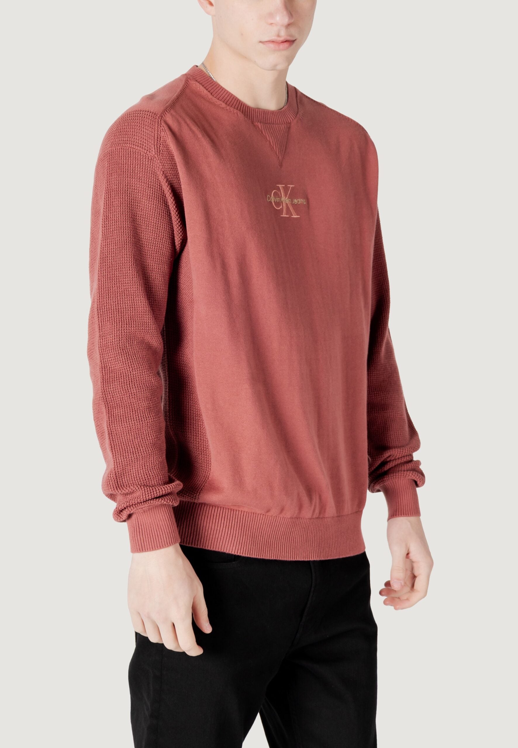 Calvin Klein Jeans Monologue Sweater - Rust