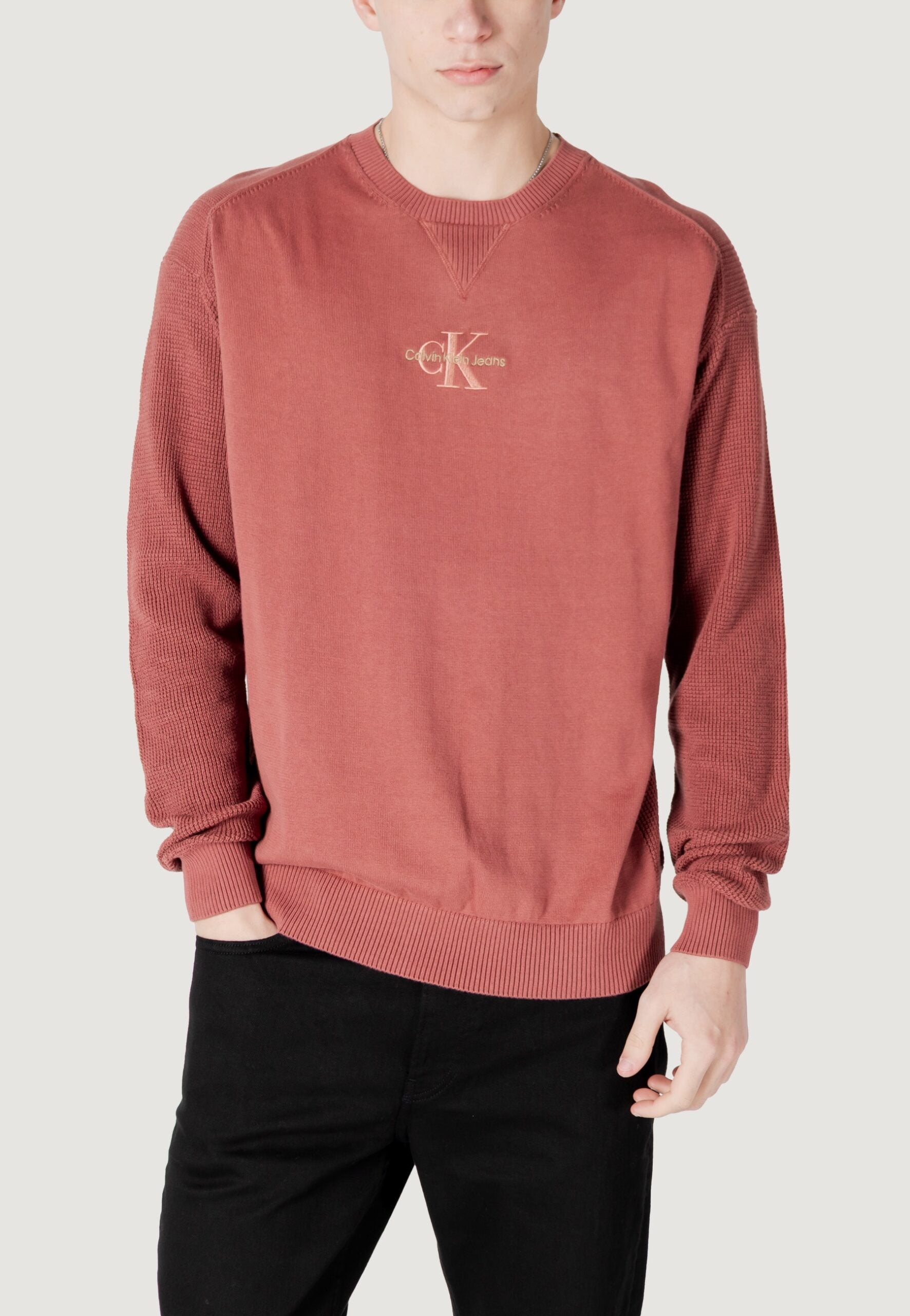 Calvin Klein Jeans Monologue Sweater - Rust