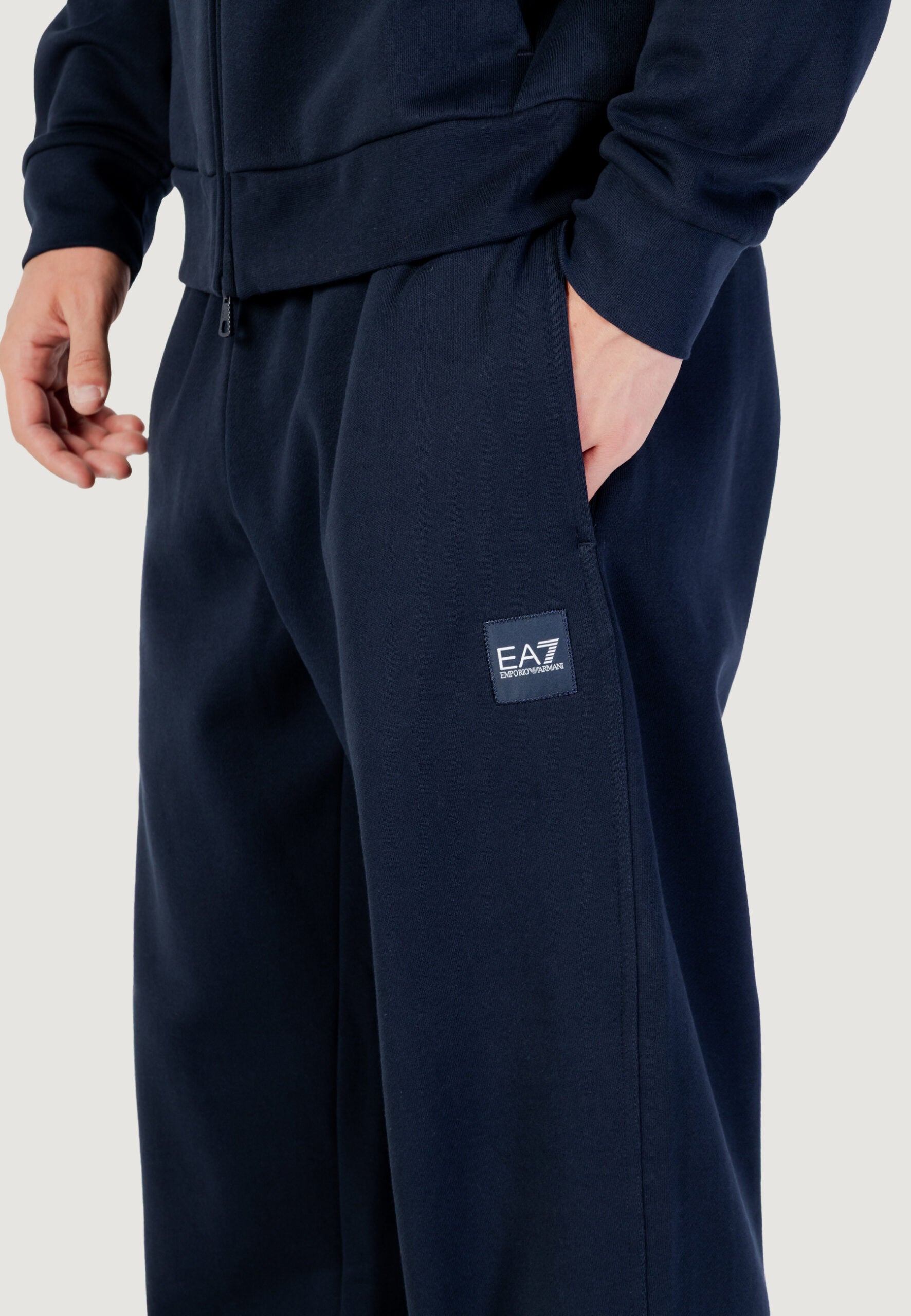 EA7 Men's Blue and White Tracksuit