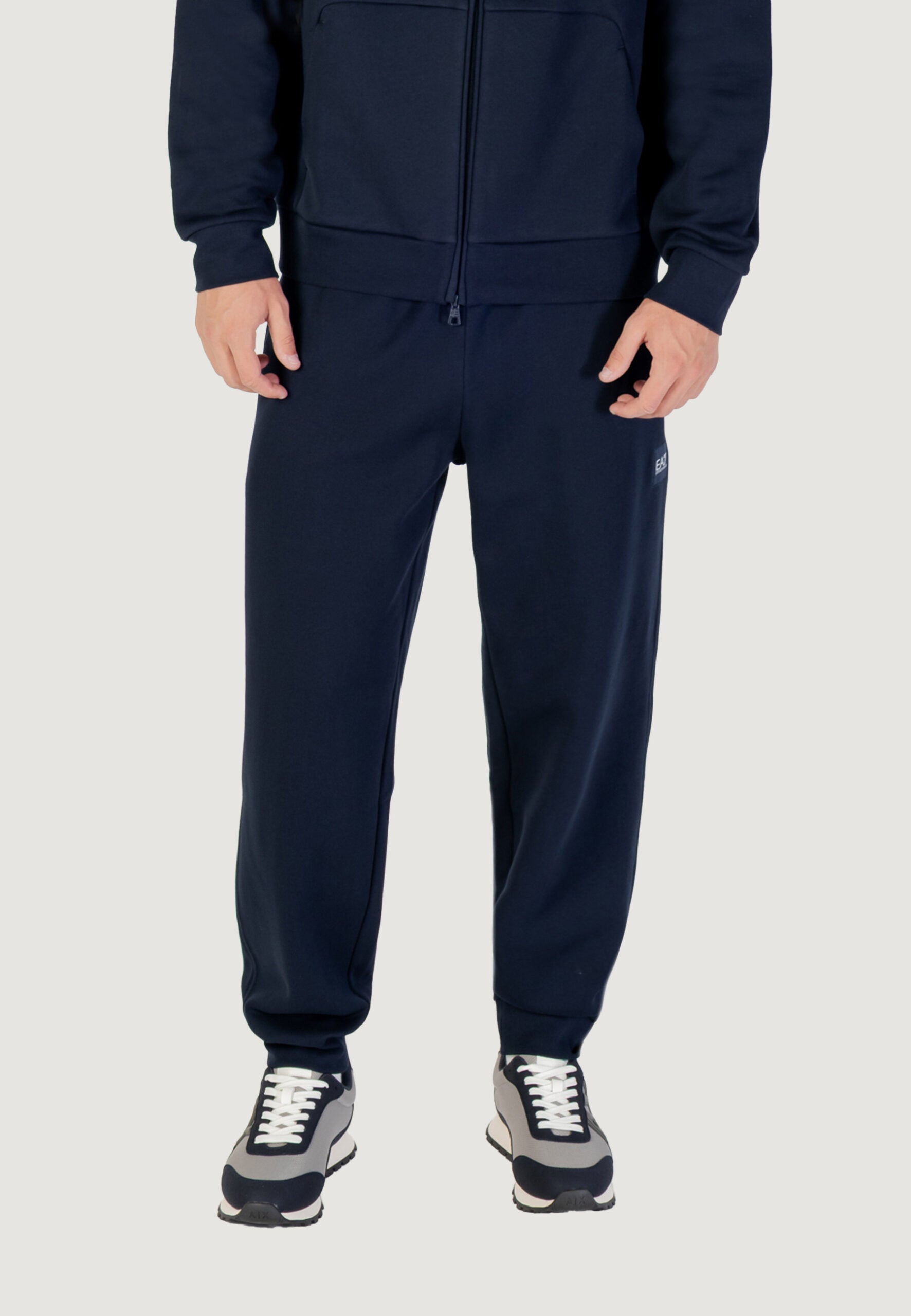 EA7 Men's Blue and White Tracksuit