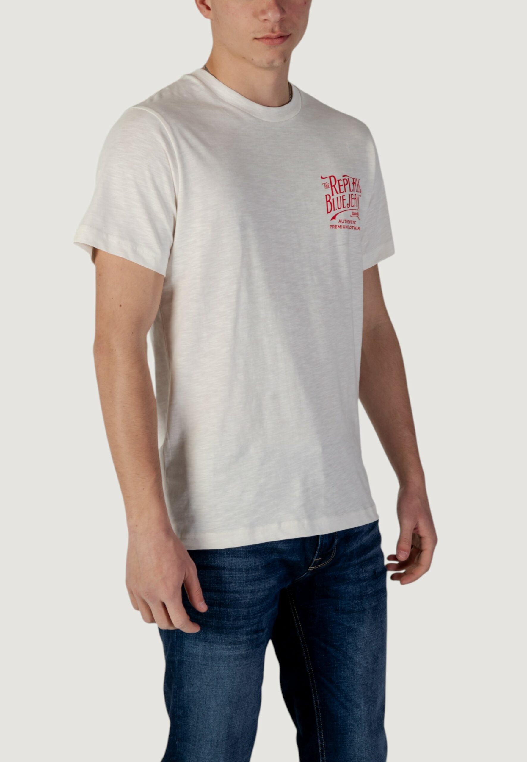 Replay M3023 Cream T-Shirt