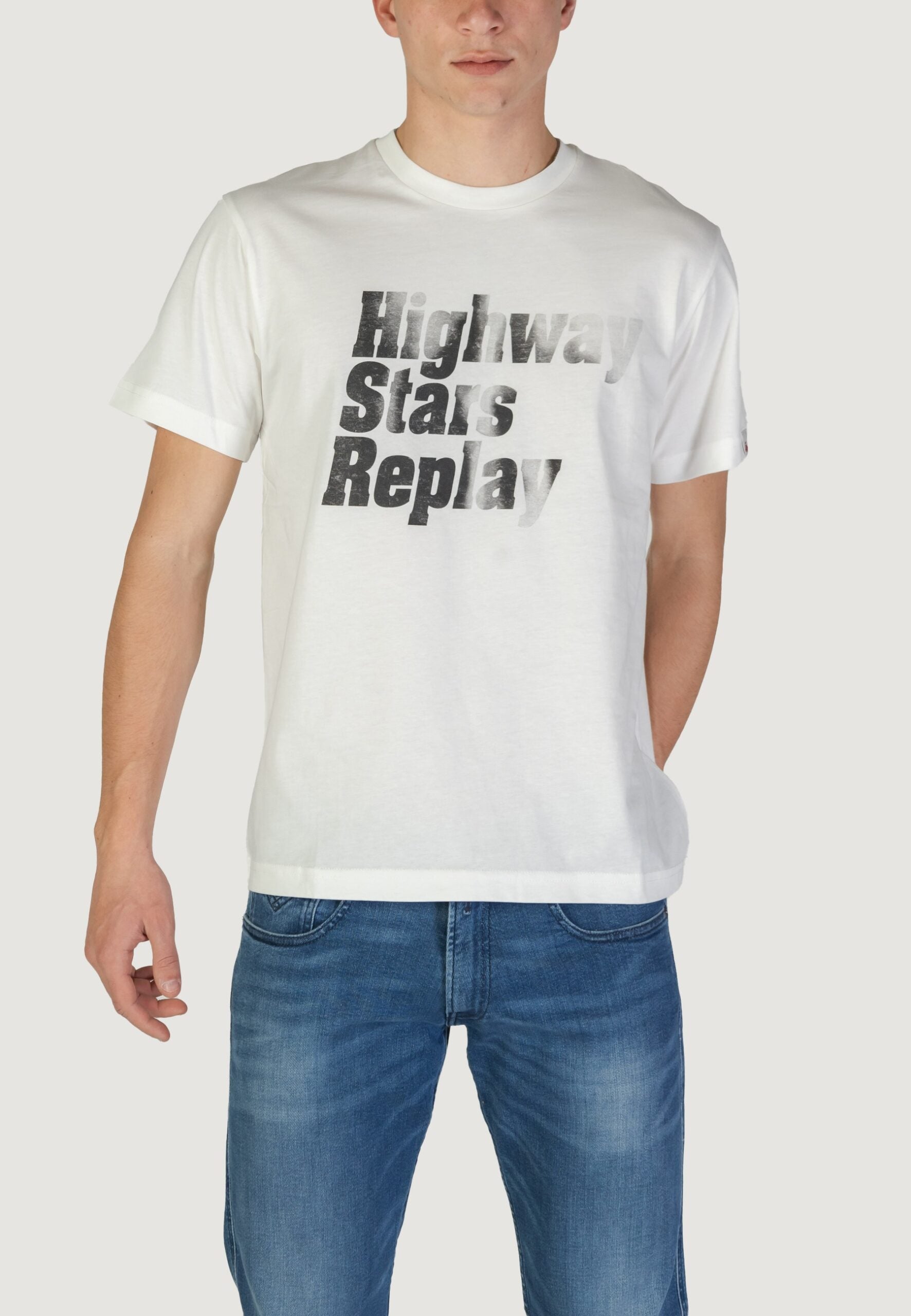 Replay M3035 White T-Shirt