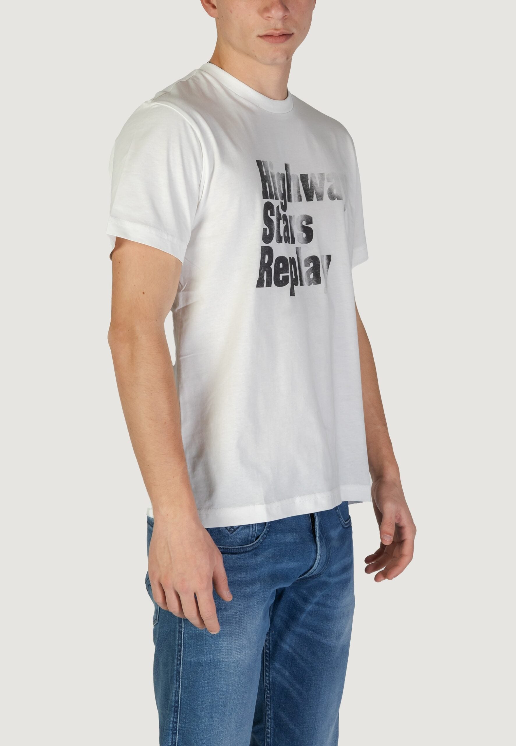 Replay M3035 White T-Shirt
