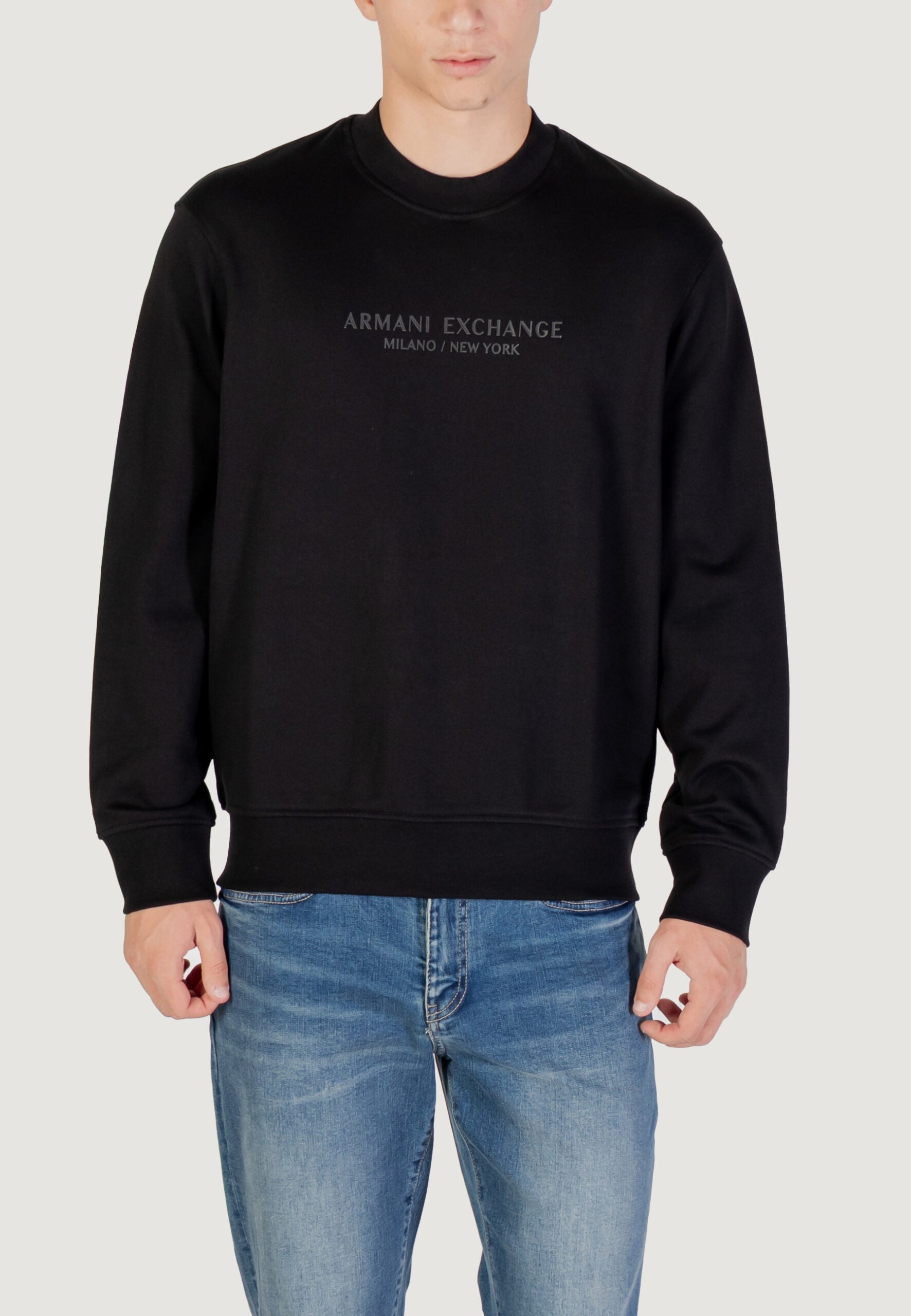 Armani Exchange Men's Black Hoodie