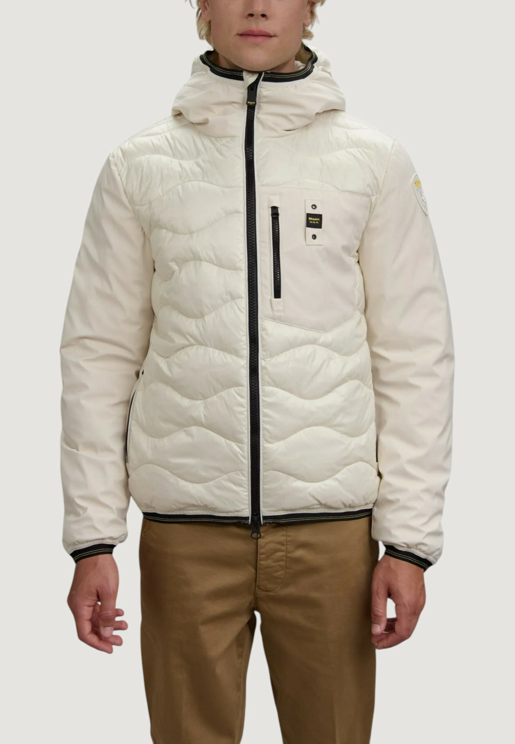 ブラウアー メンズ ホワイト アルバート ジャケット