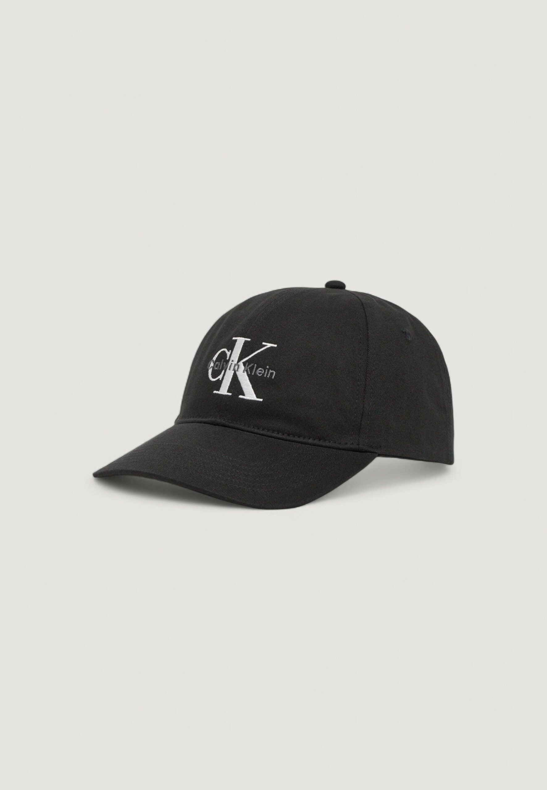 Calvin Klein Jeans Men's Black Monologue Embroidered Baseball Cap