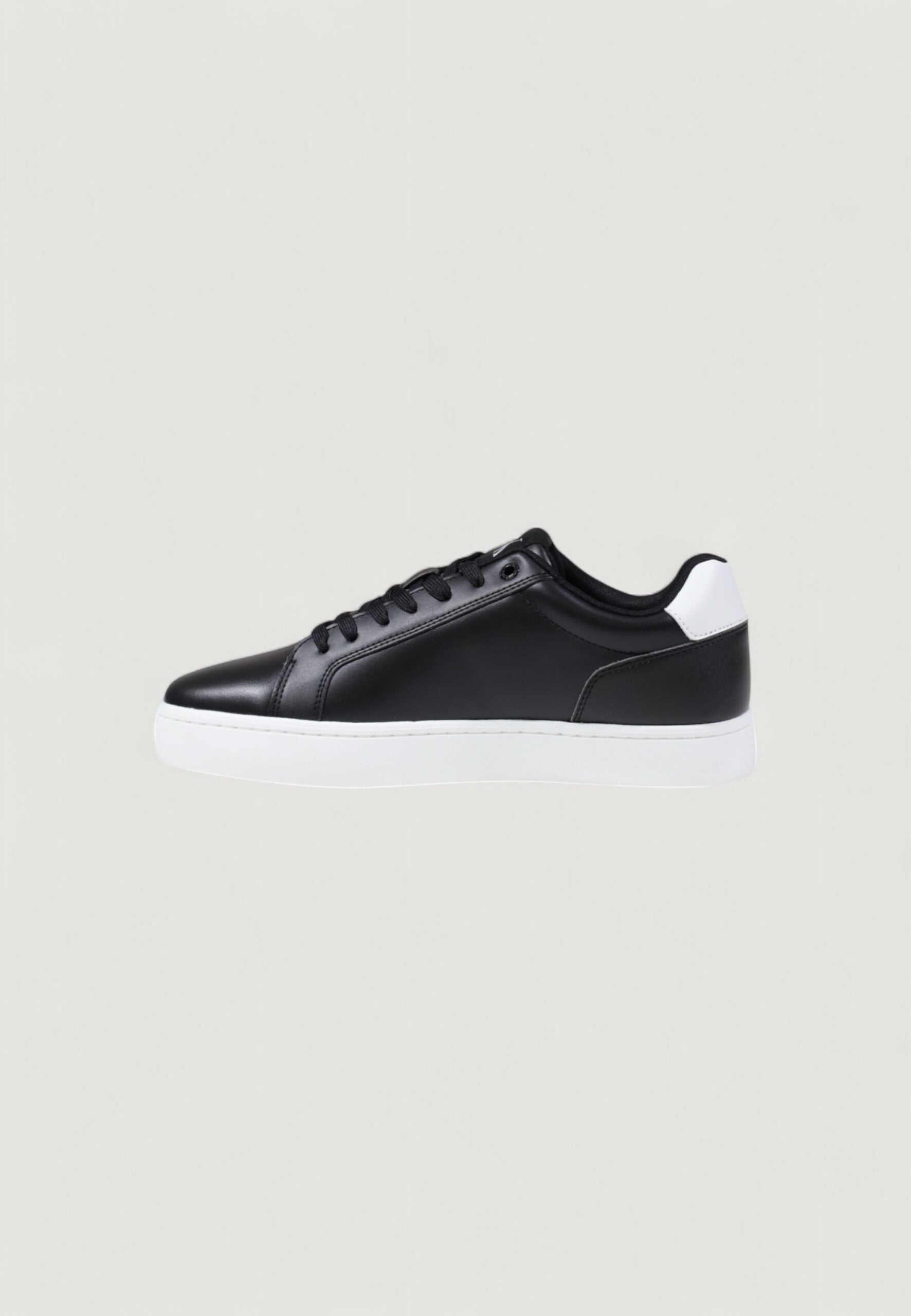 Calvin Klein Jeans Men's Classic Cupsole Monogram Sneakers - Black & White