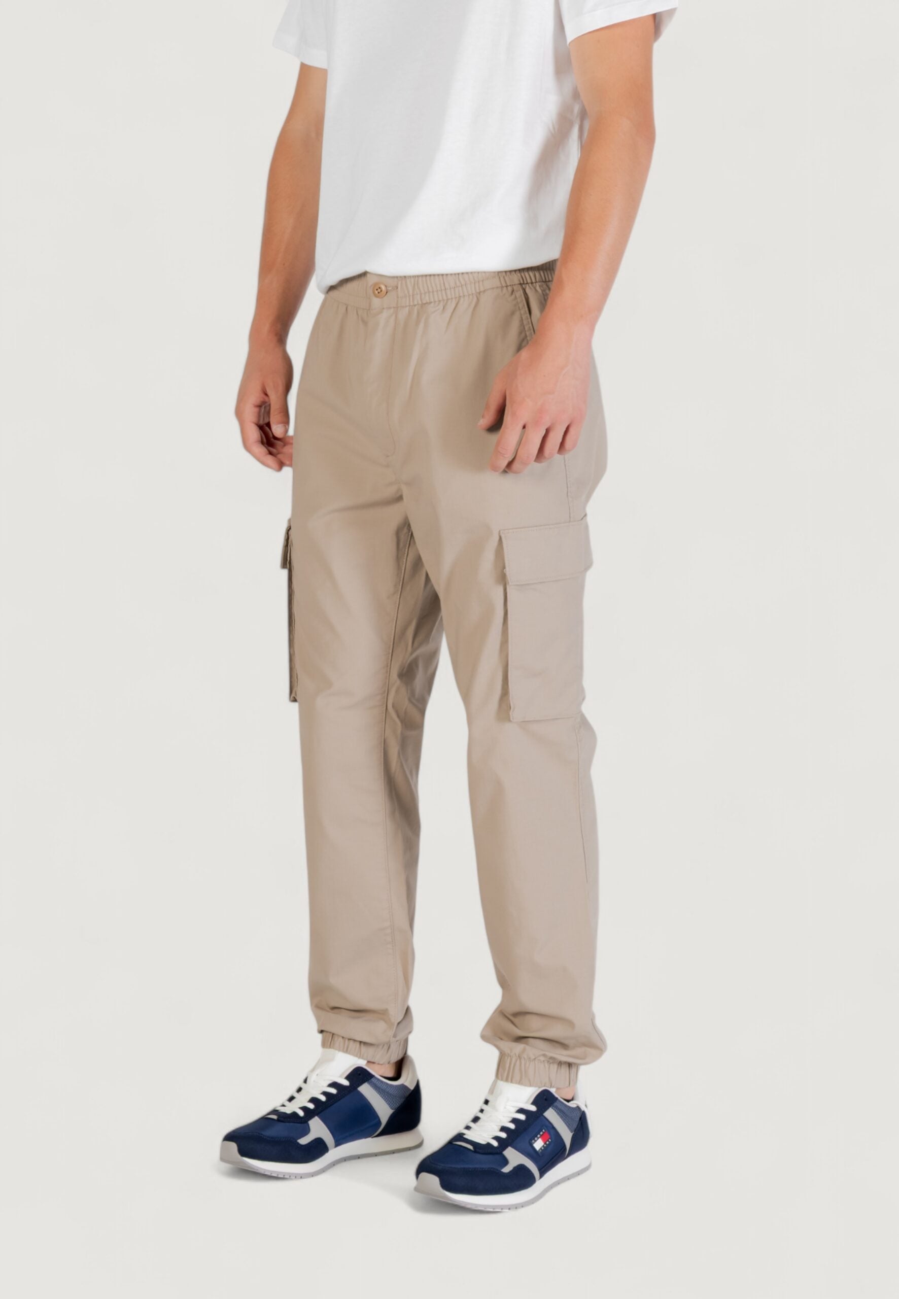 Calvin Klein Jeans Men's Terra Mud Skinny Elastic Pants