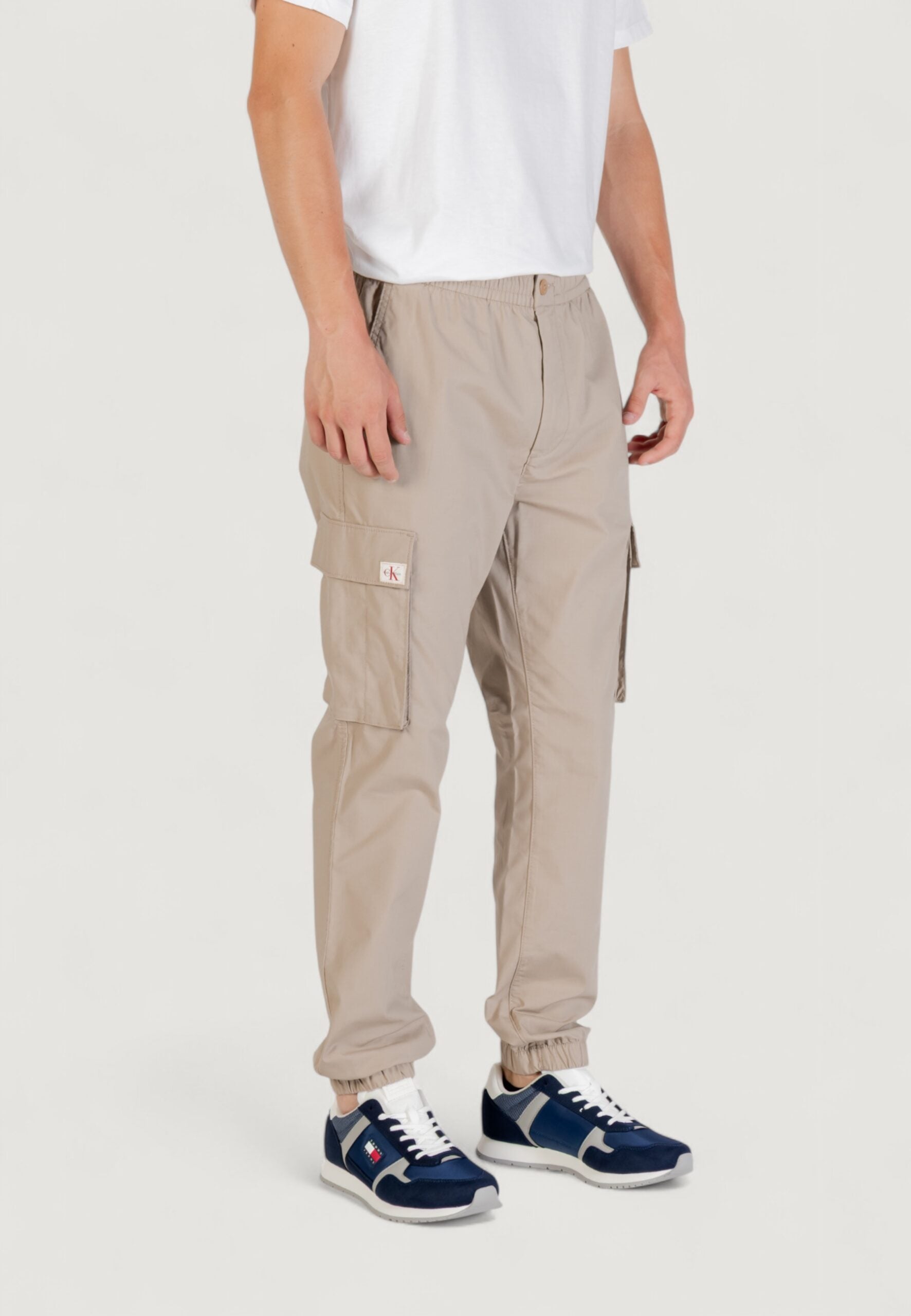 Calvin Klein Jeans Men's Terra Mud Skinny Elastic Pants