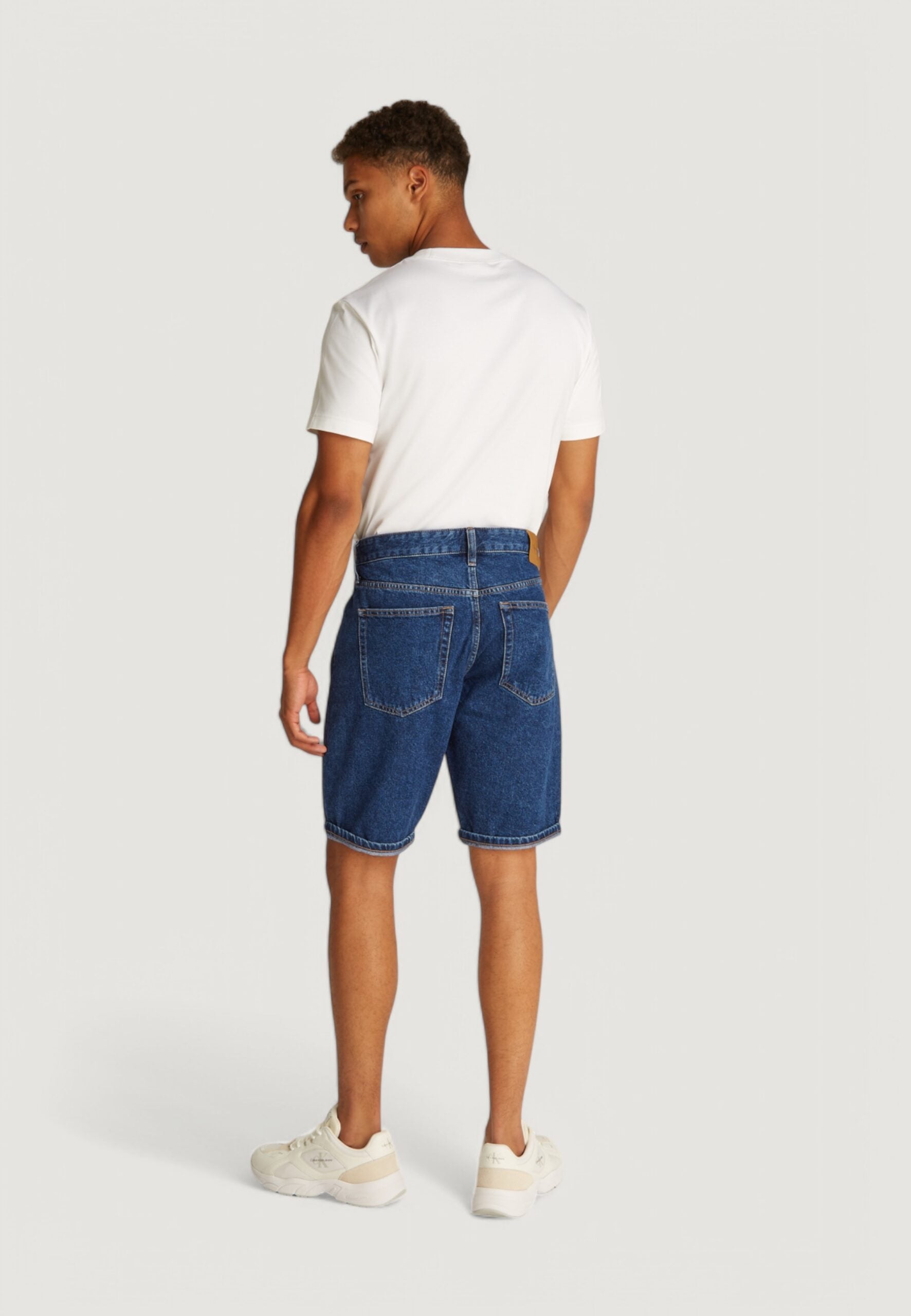 Calvin Klein Jeans Regular Dark Denim Bermuda Shorts