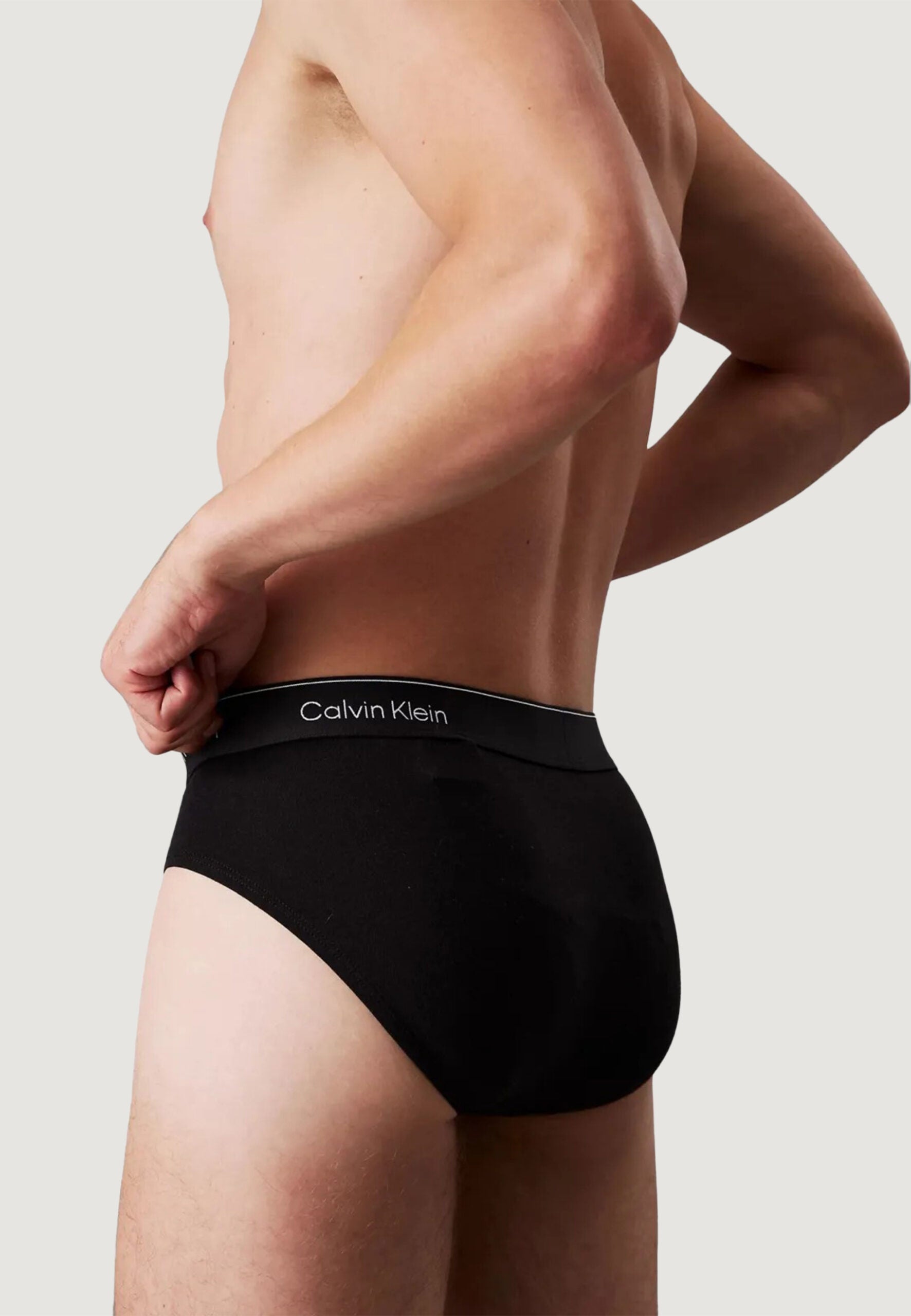 Calvin Klein Underwear Men's Black Hip Briefs - 3 Pack Underwear Set