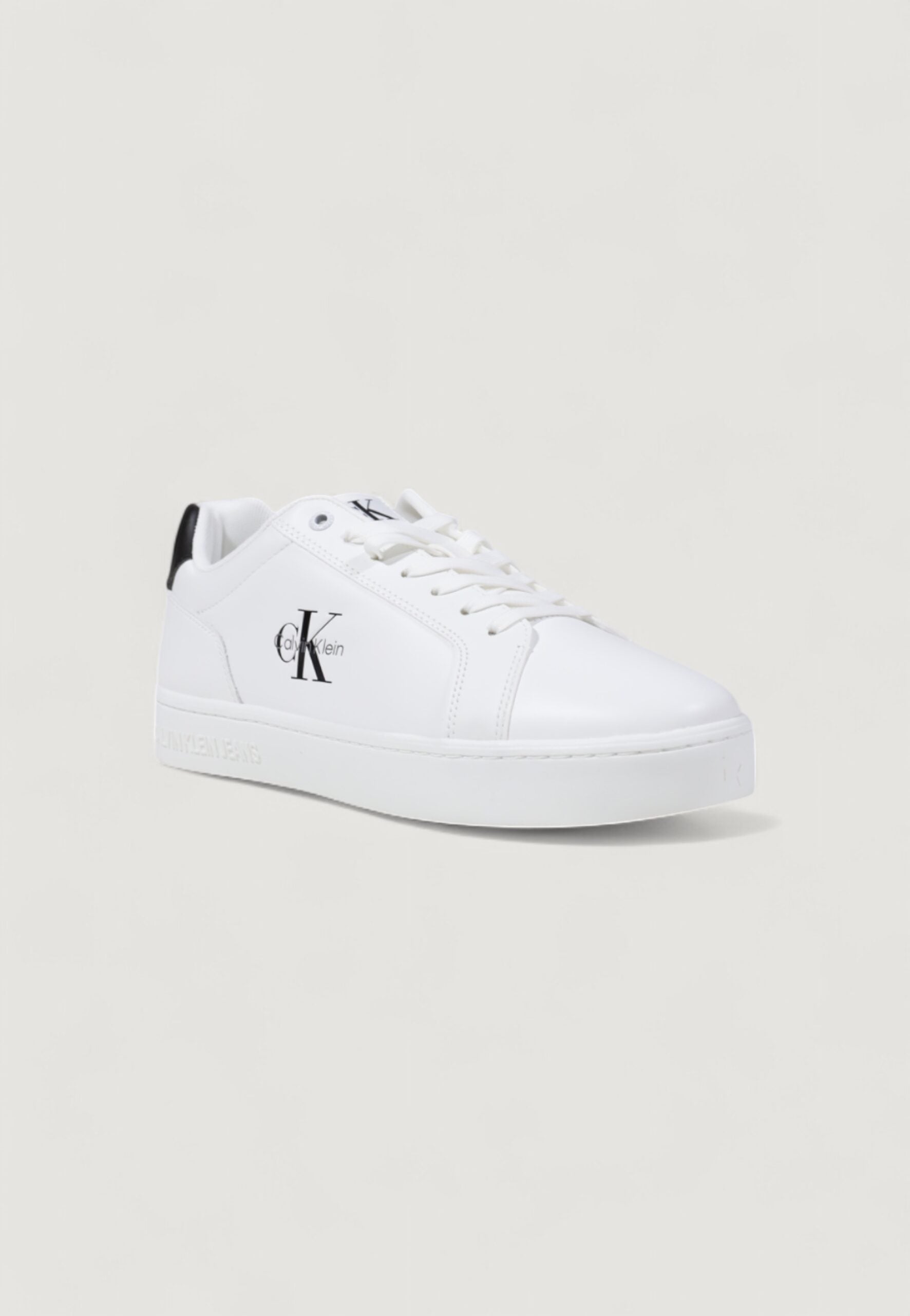 Calvin Klein Men's Classic Cupsole Mono Sneakers - White
