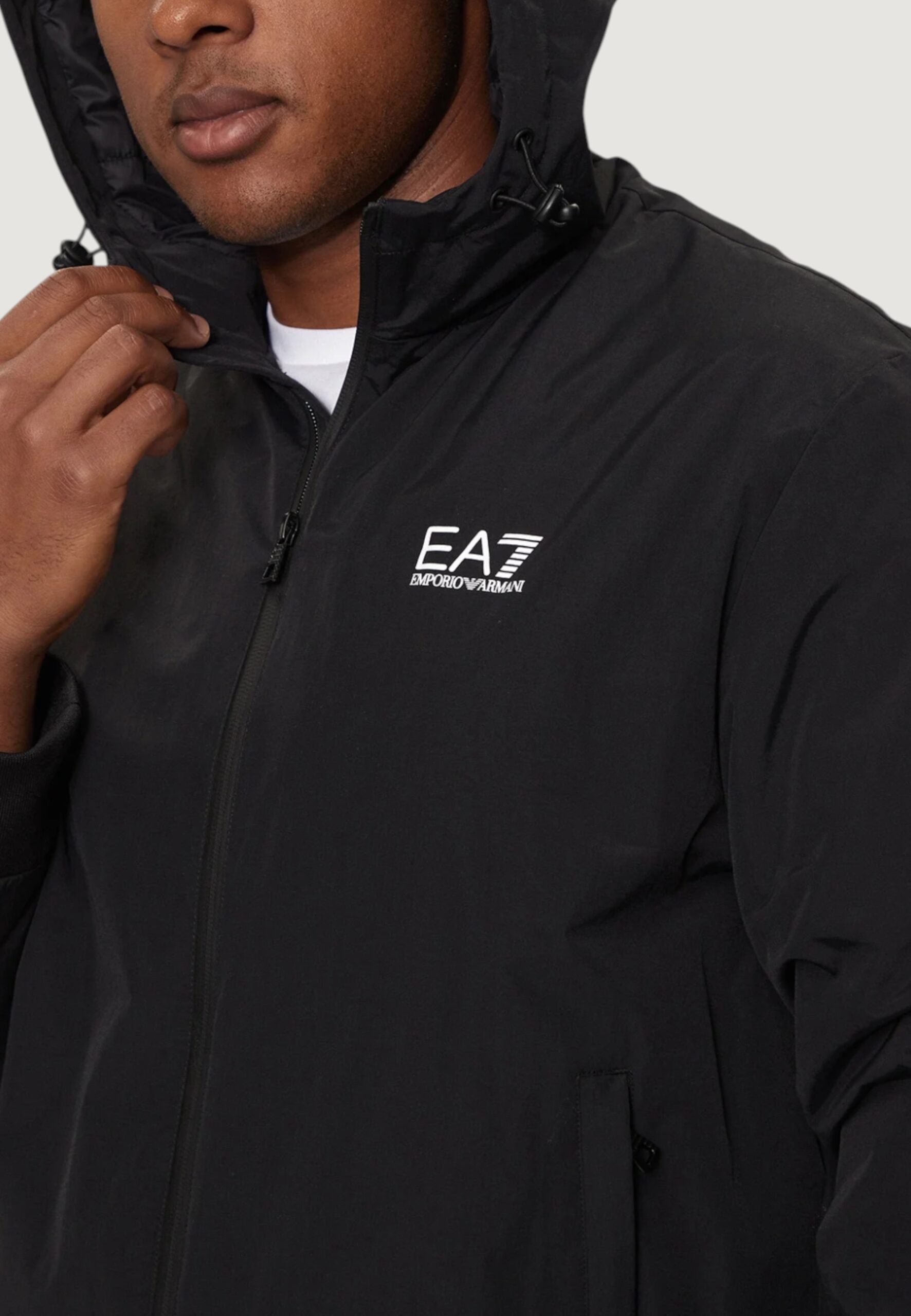 EA7 Men's Black Jacket 8NPB21 PNFZZ