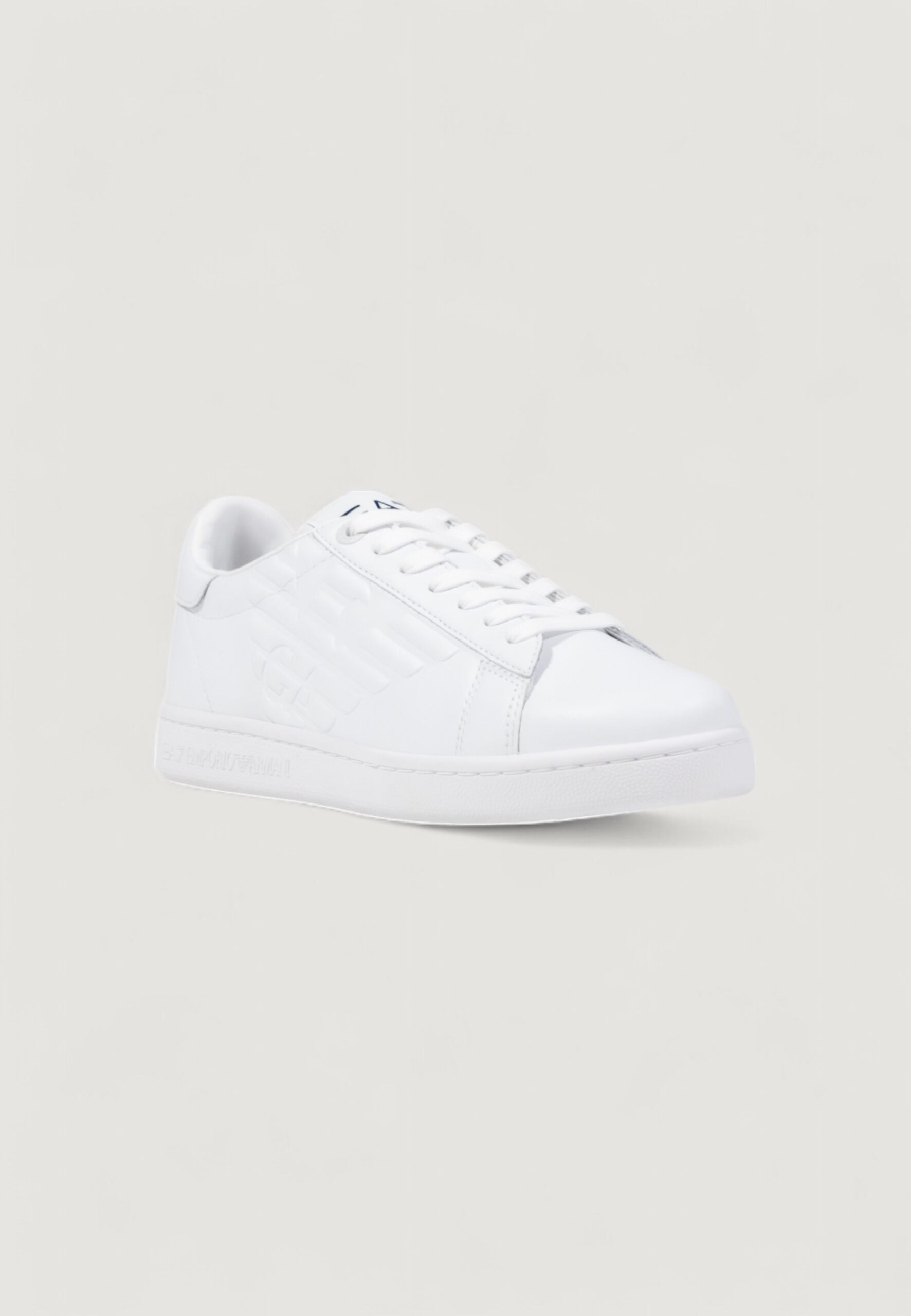 EA7 Emporio Armani Unisex White Sneakers