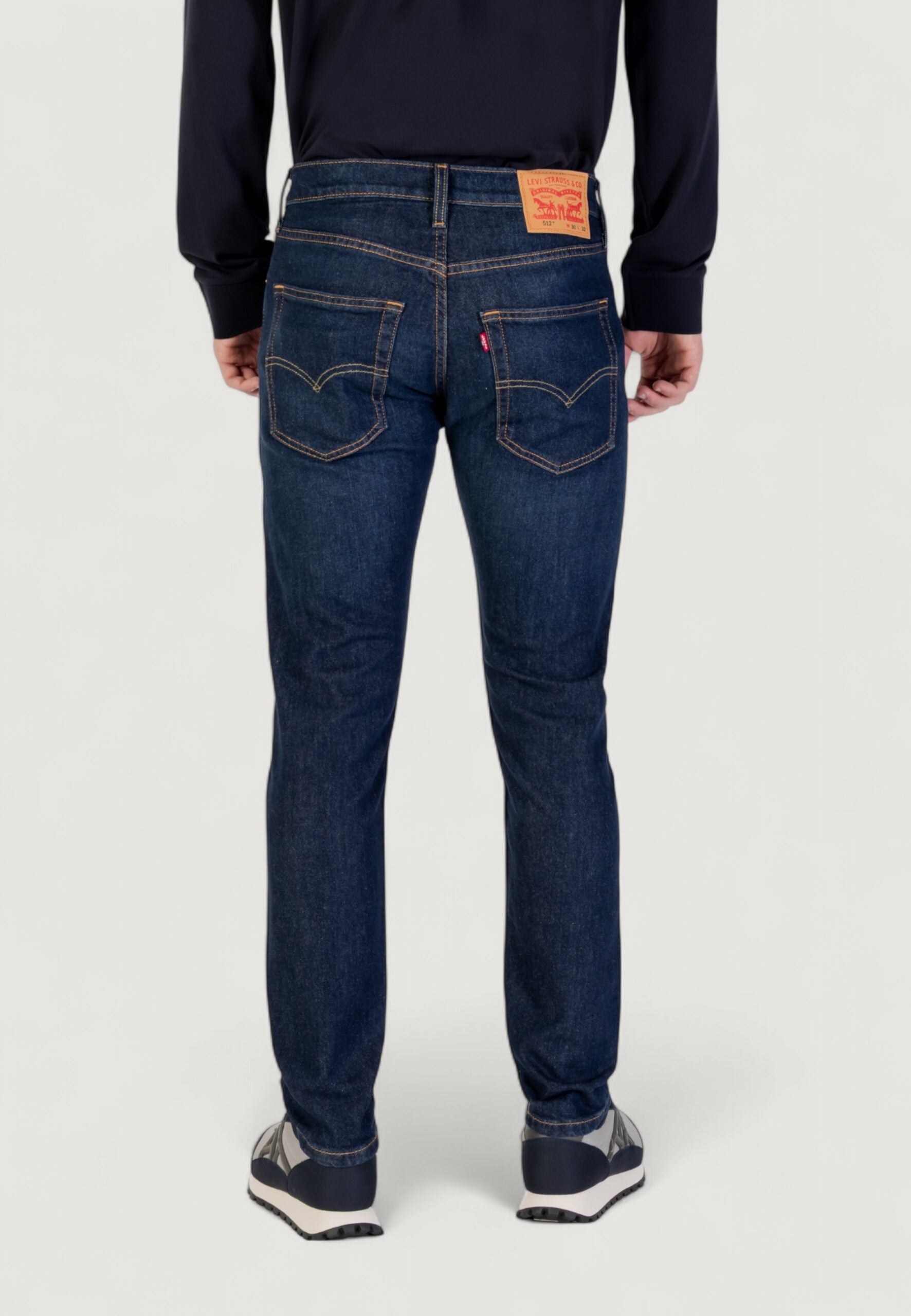 Levi's® 512™ Slim Taper Fit Jeans - Dark Blue Denim