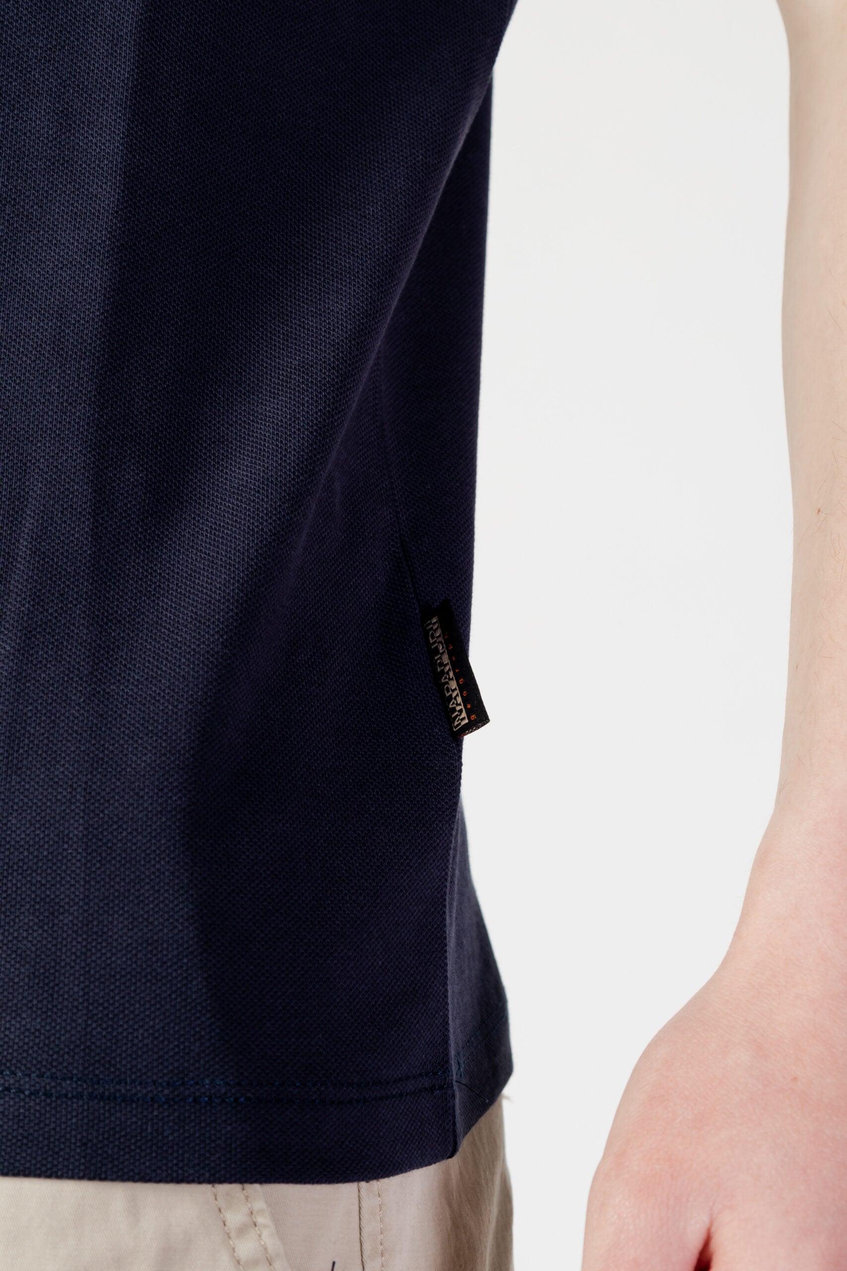 Napapijri Men's Ealis Blue Short Sleeve Polo Shirt