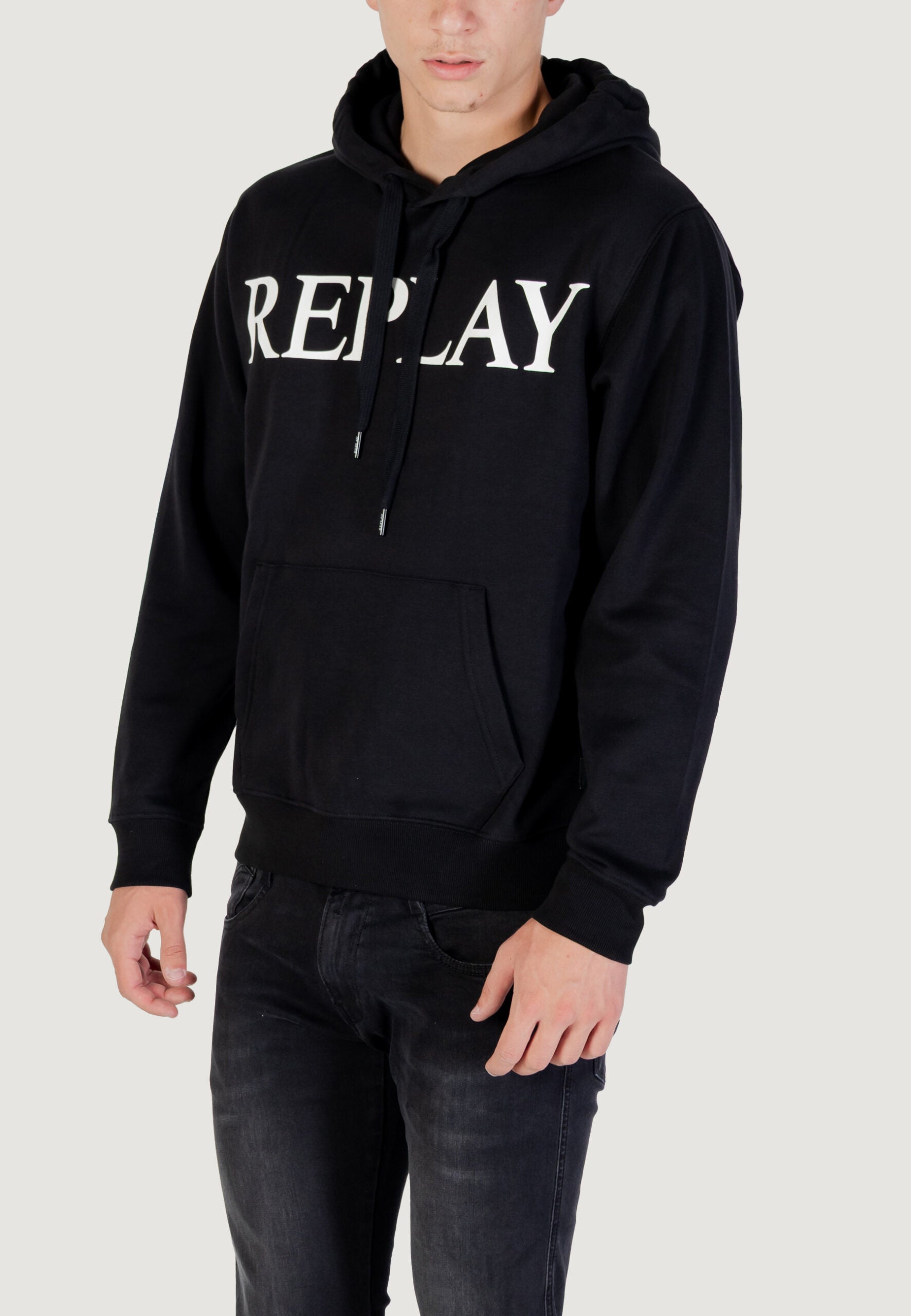 Replay Men's Black Hoodie
