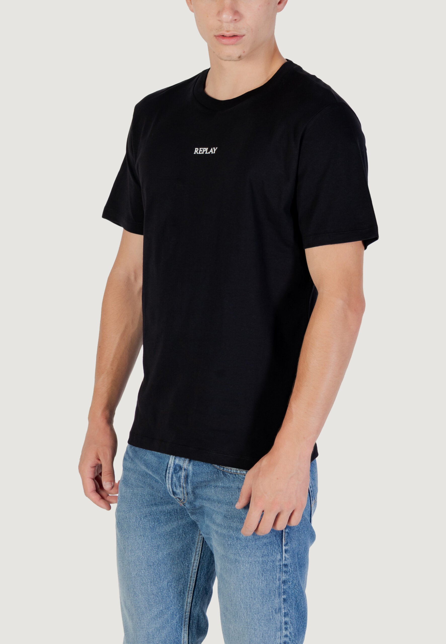 Replay Men's Black T-Shirt M3098