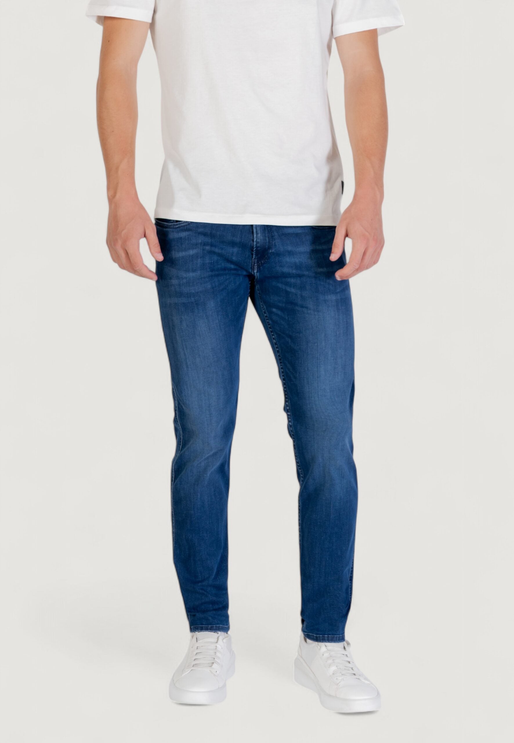 Replay Men's Blue Denim Slim Jeans M914