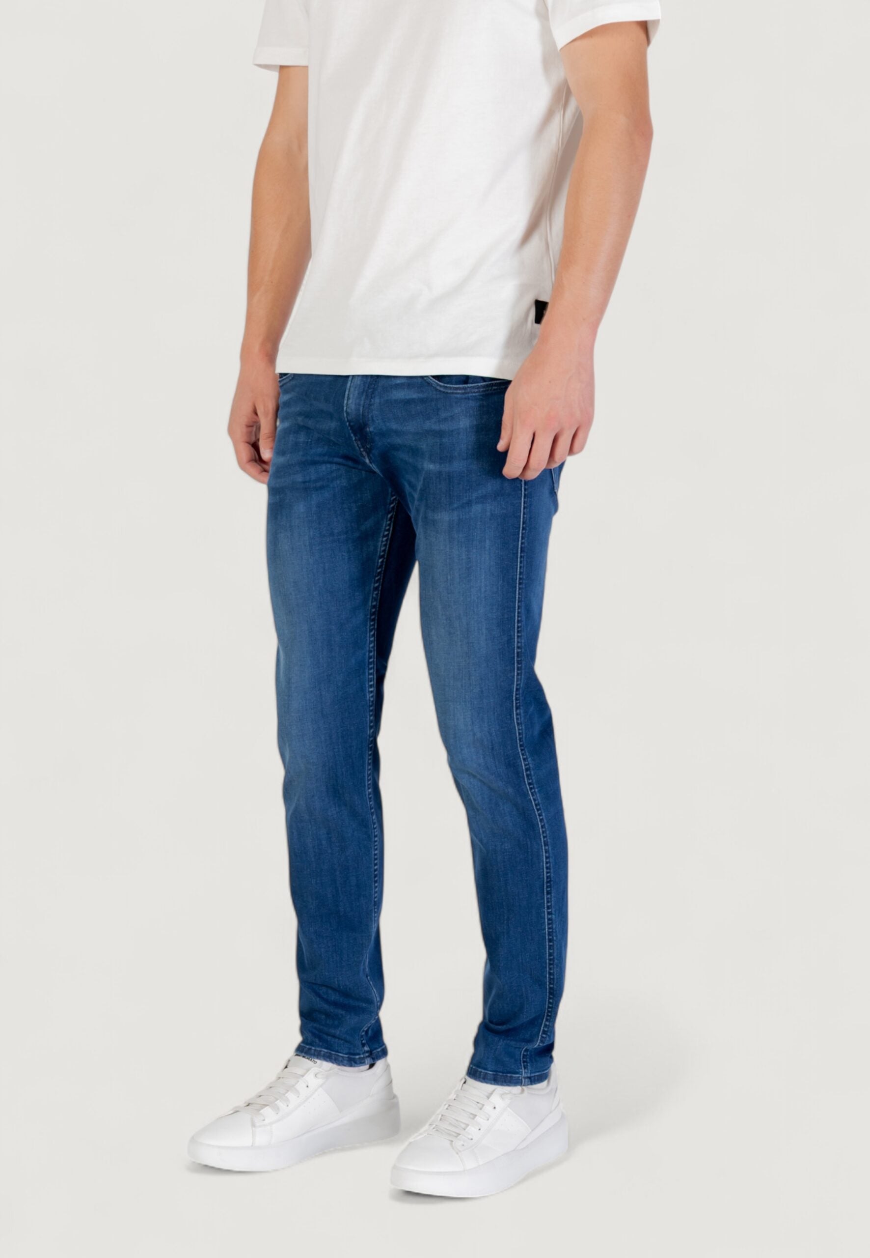 Replay Men's Blue Denim Slim Jeans M914