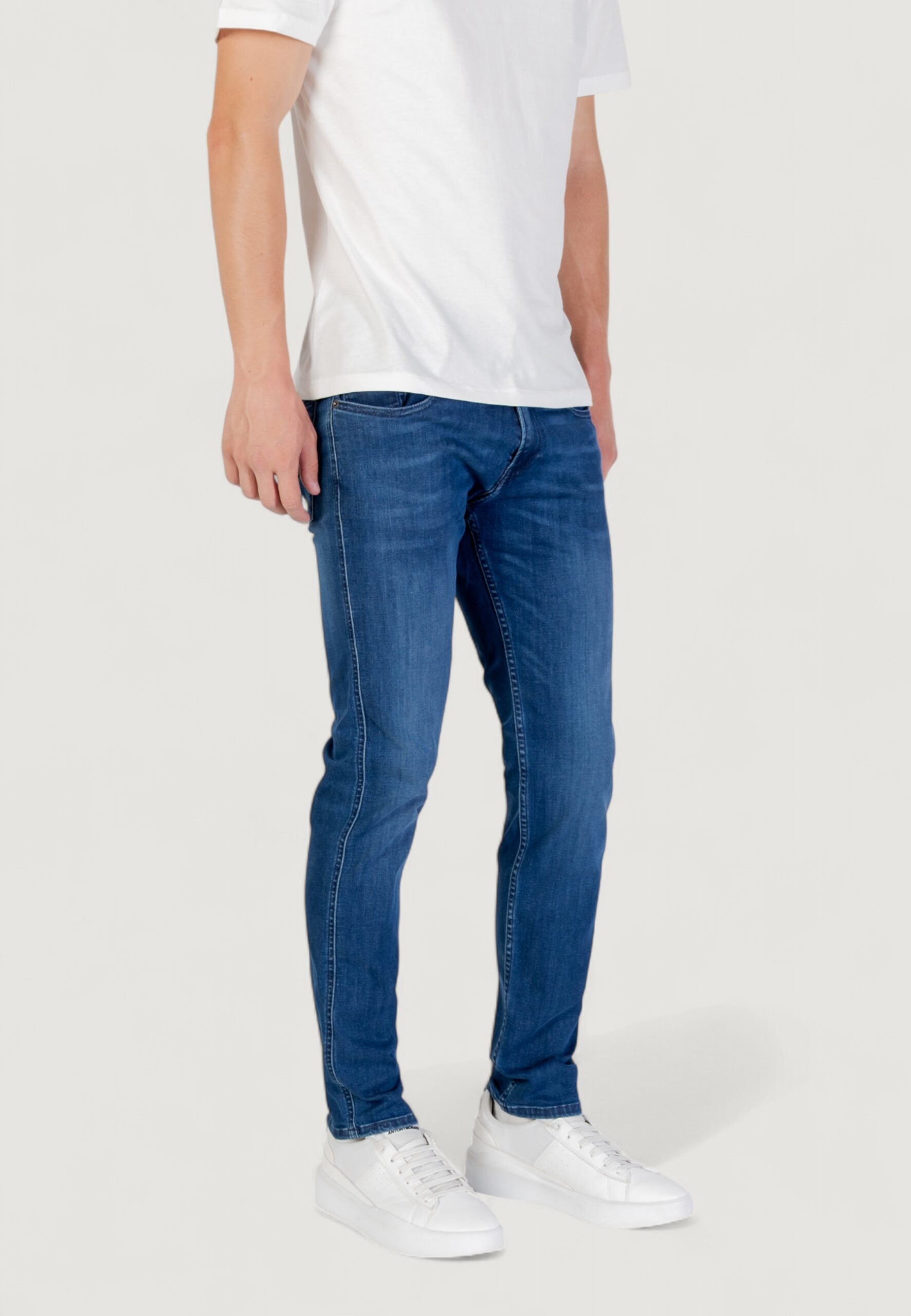Replay Men's Blue Denim Slim Jeans M914