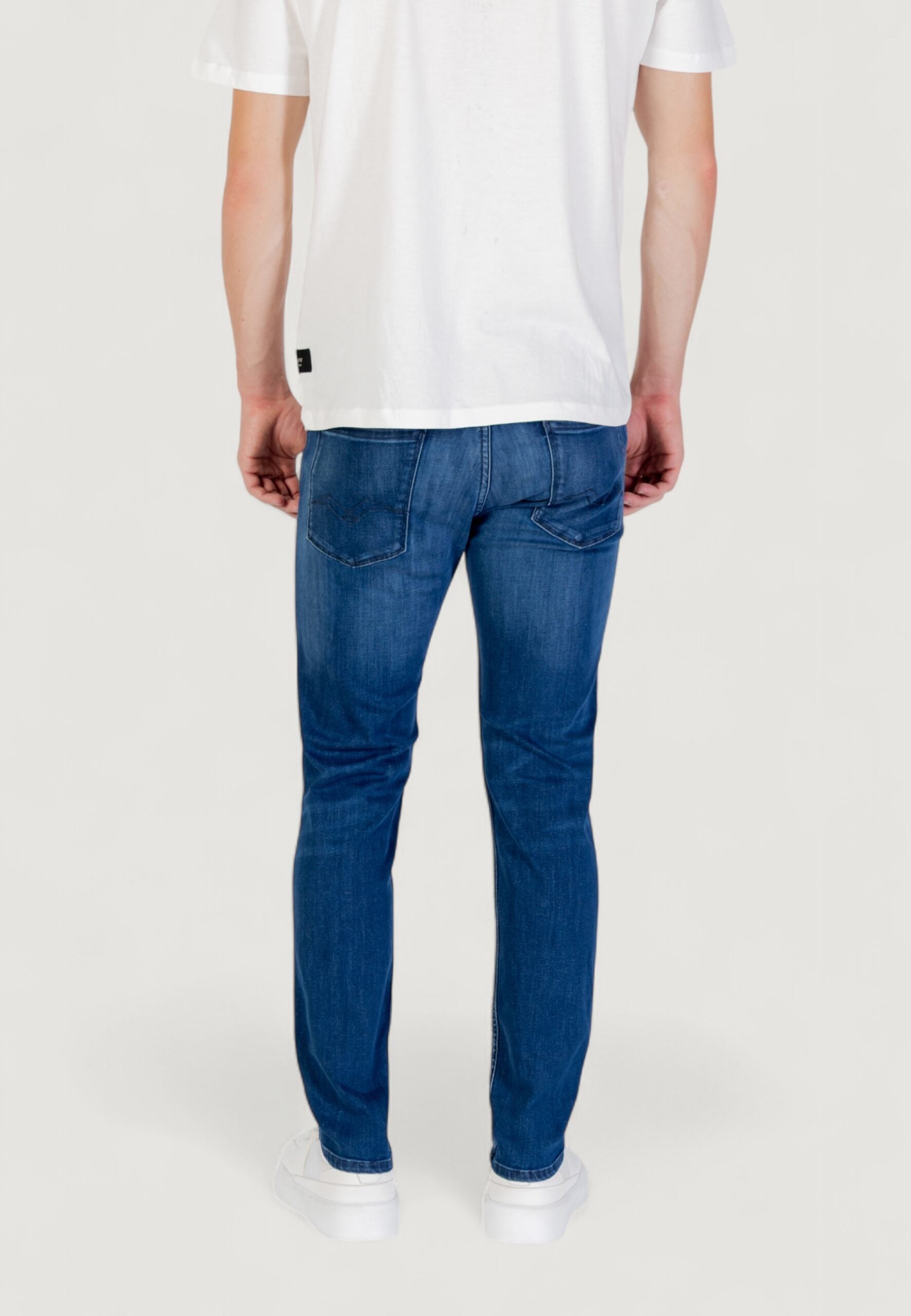 Replay Men's Blue Denim Slim Jeans M914