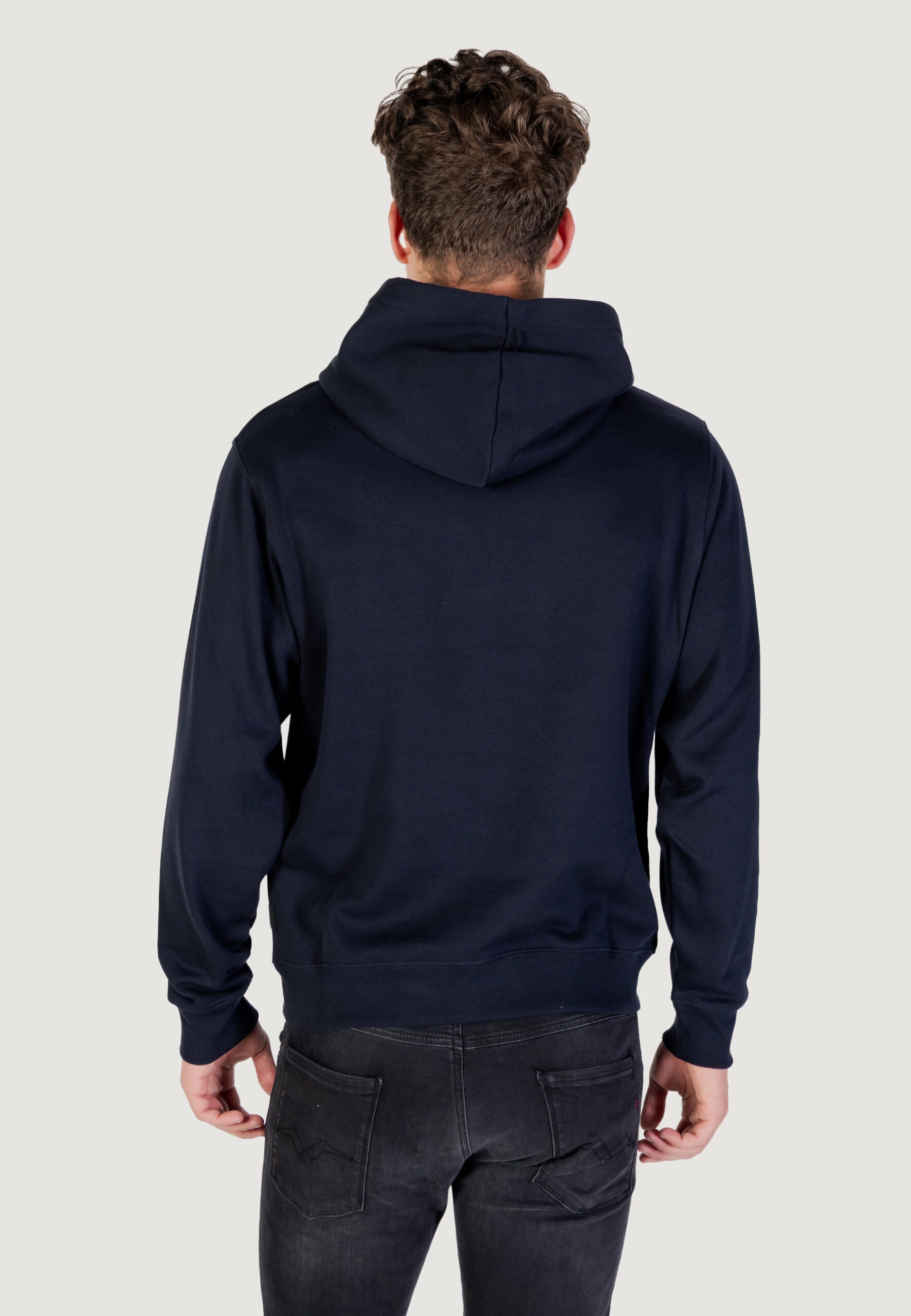 Replay Men's Dark Blue Hoodie M3104