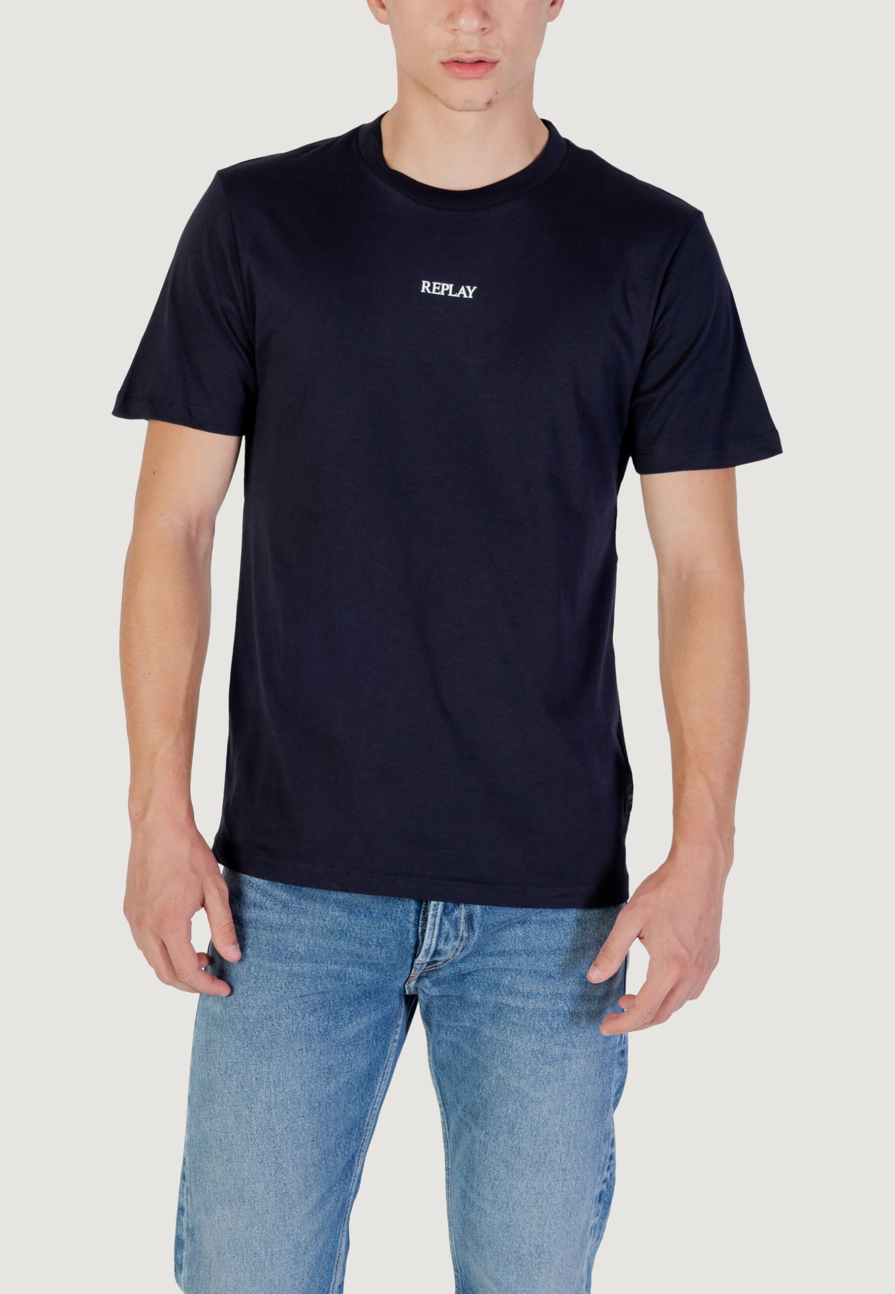 Replay Men's Dark Blue T-Shirt M3098