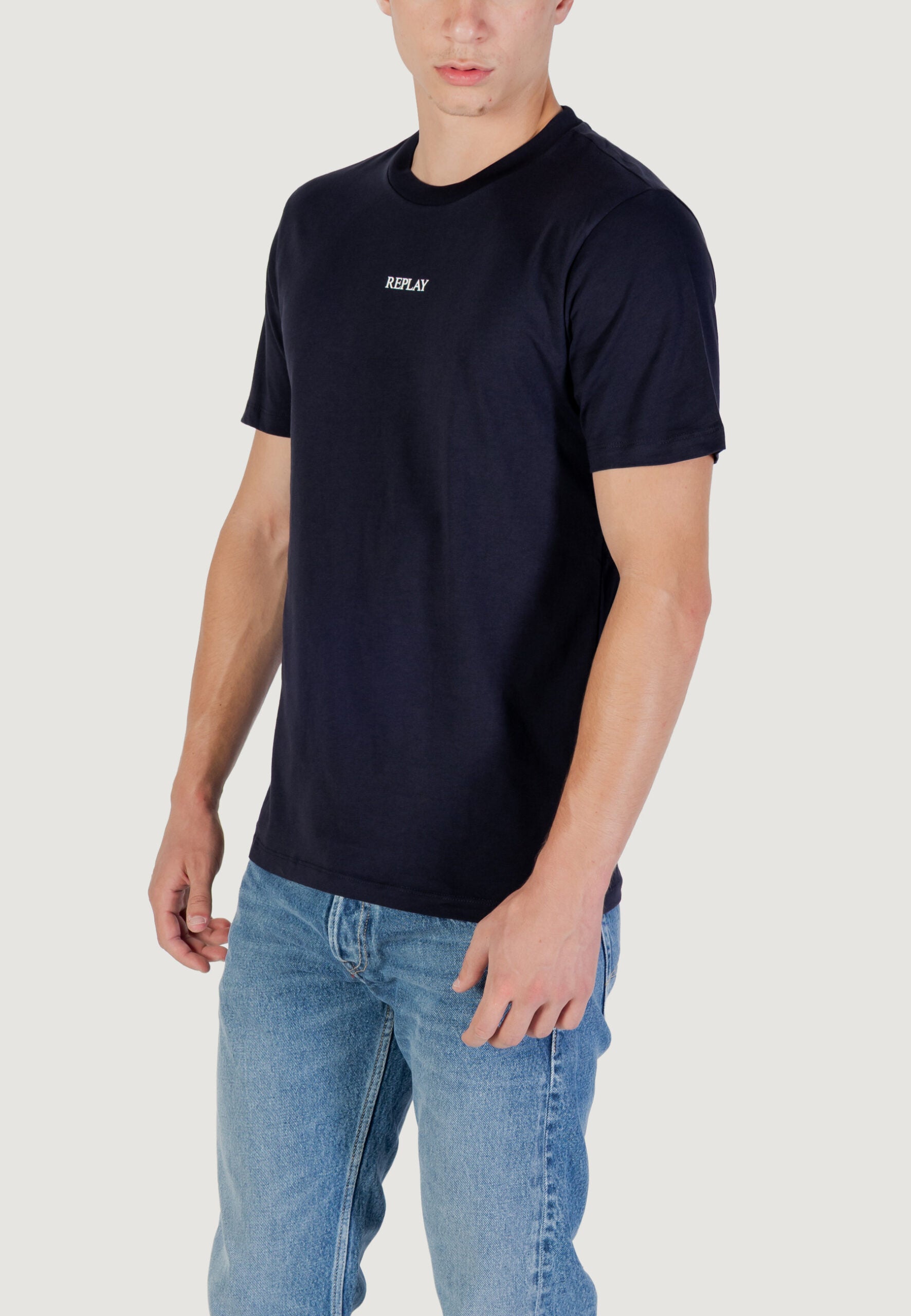 Replay Men's Dark Blue T-Shirt M3098