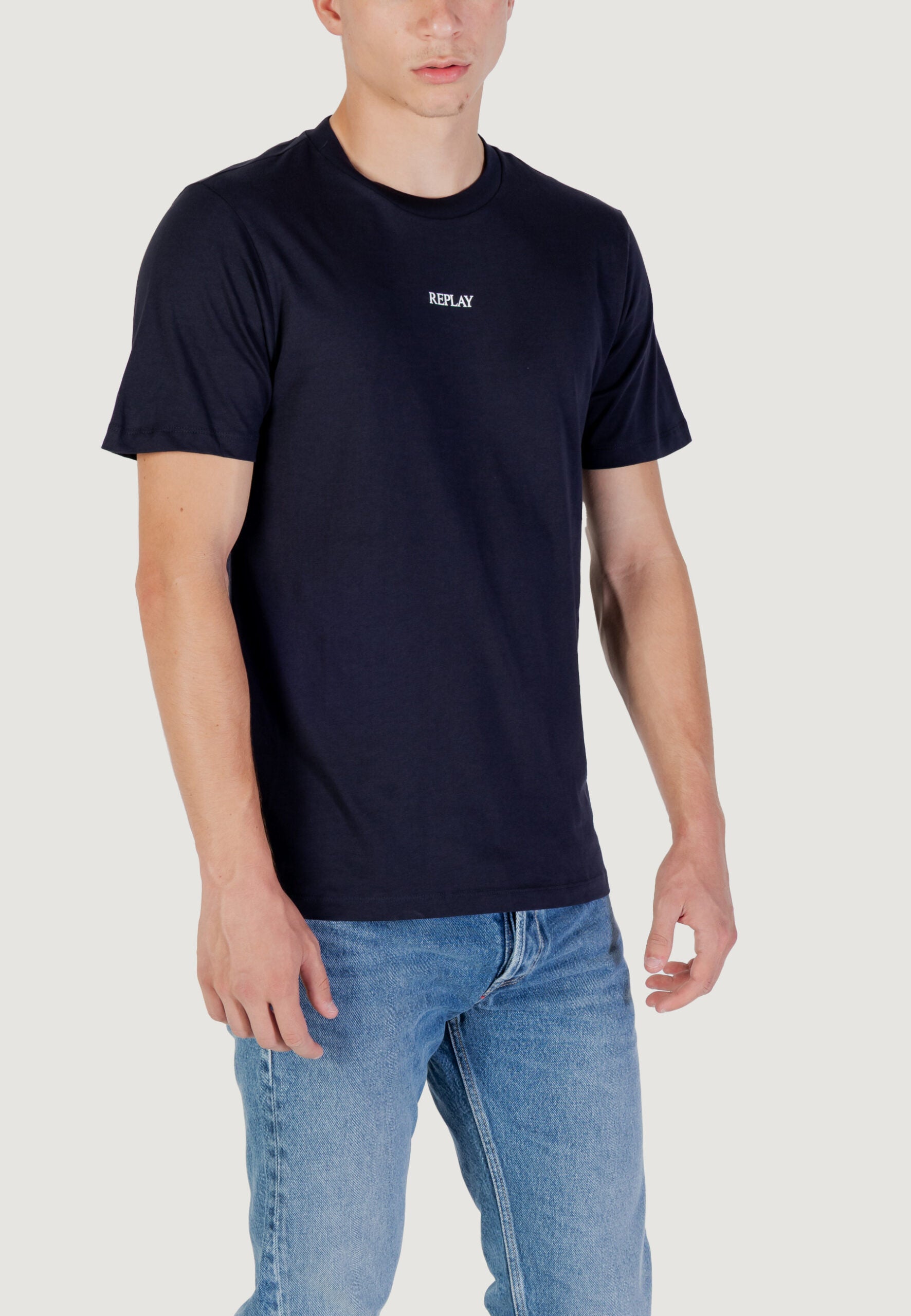 Replay Men's Dark Blue T-Shirt M3098