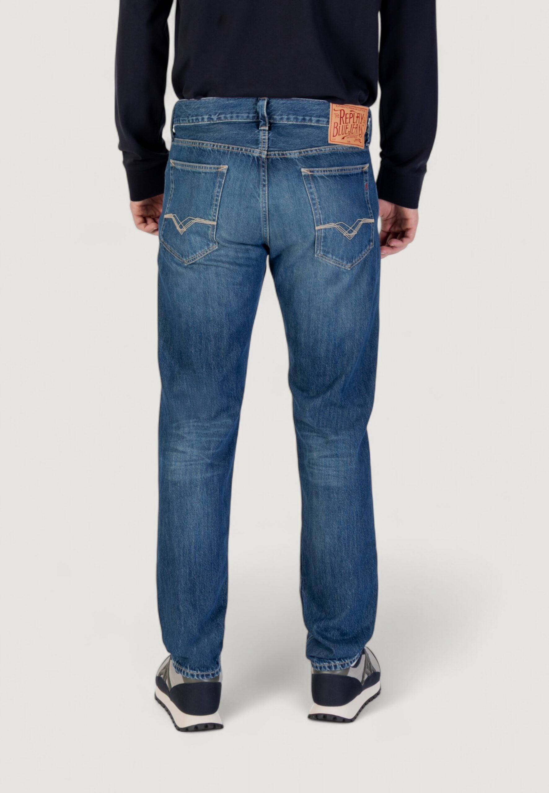 Replay Men's Dark Denim Slim Fit Jeans M1038R