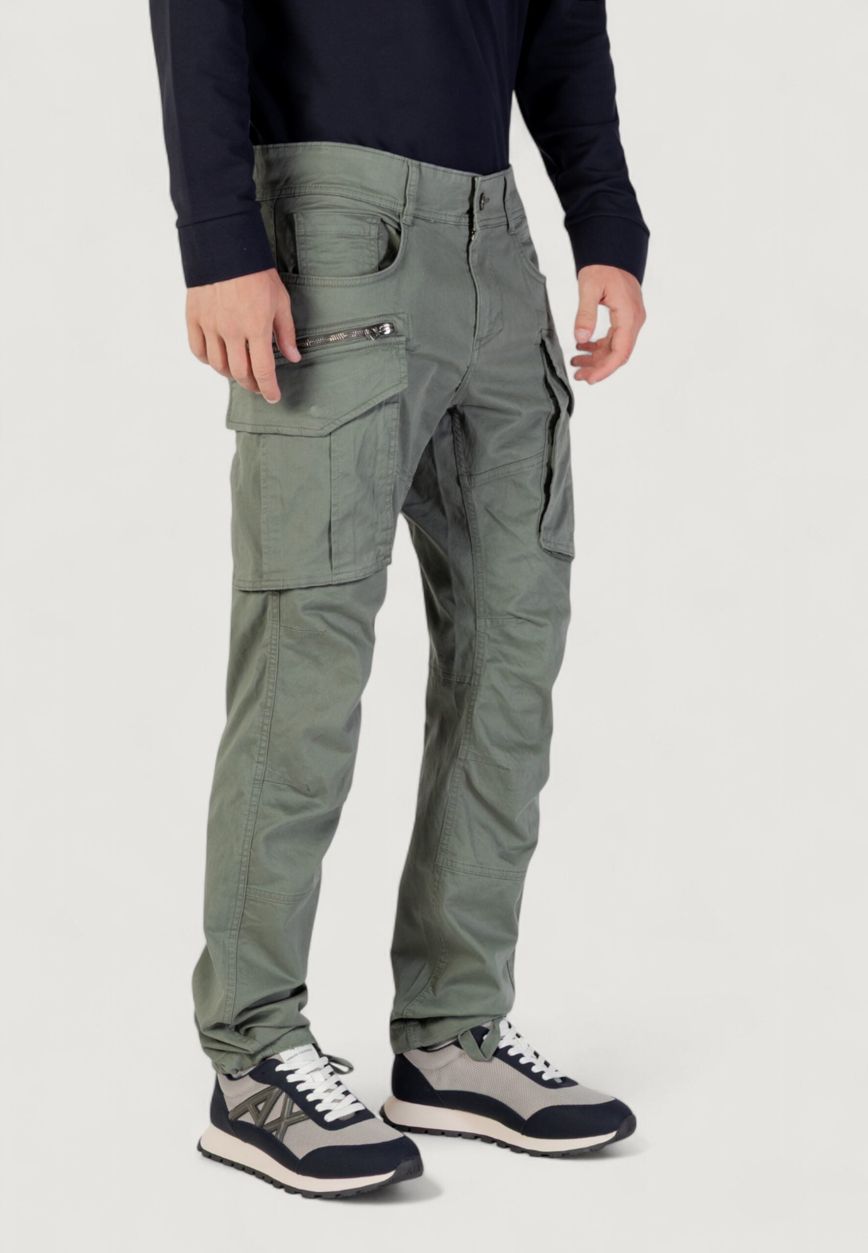 Replay Men's Joe Slim Fit Olive Green Jeans M9873A