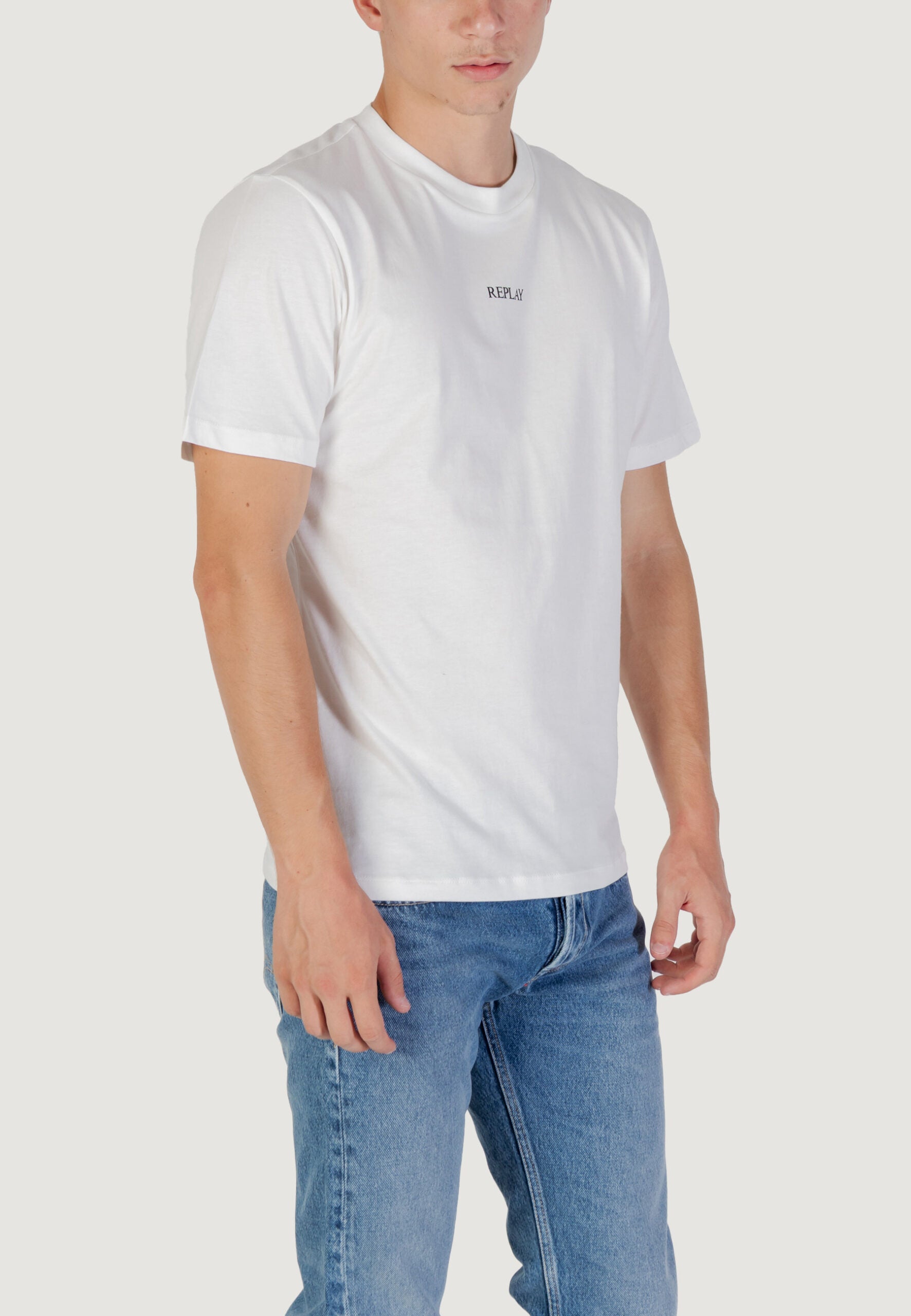 Replay Men's White T-Shirt M3098