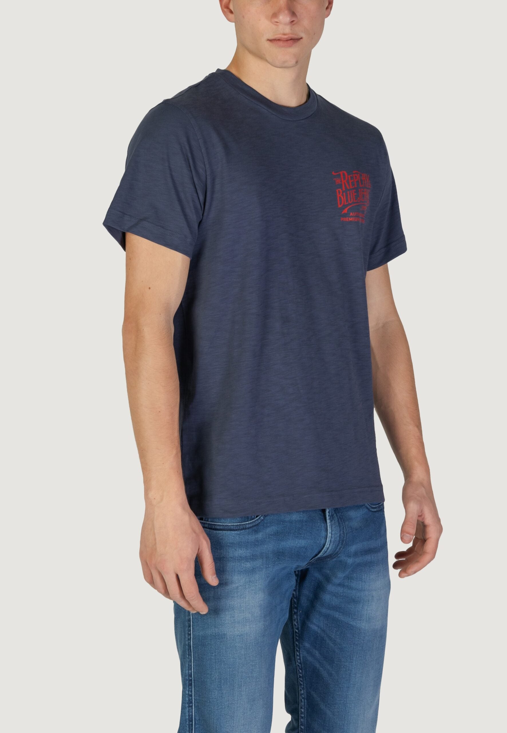 Replay M3023 Blue T-Shirt