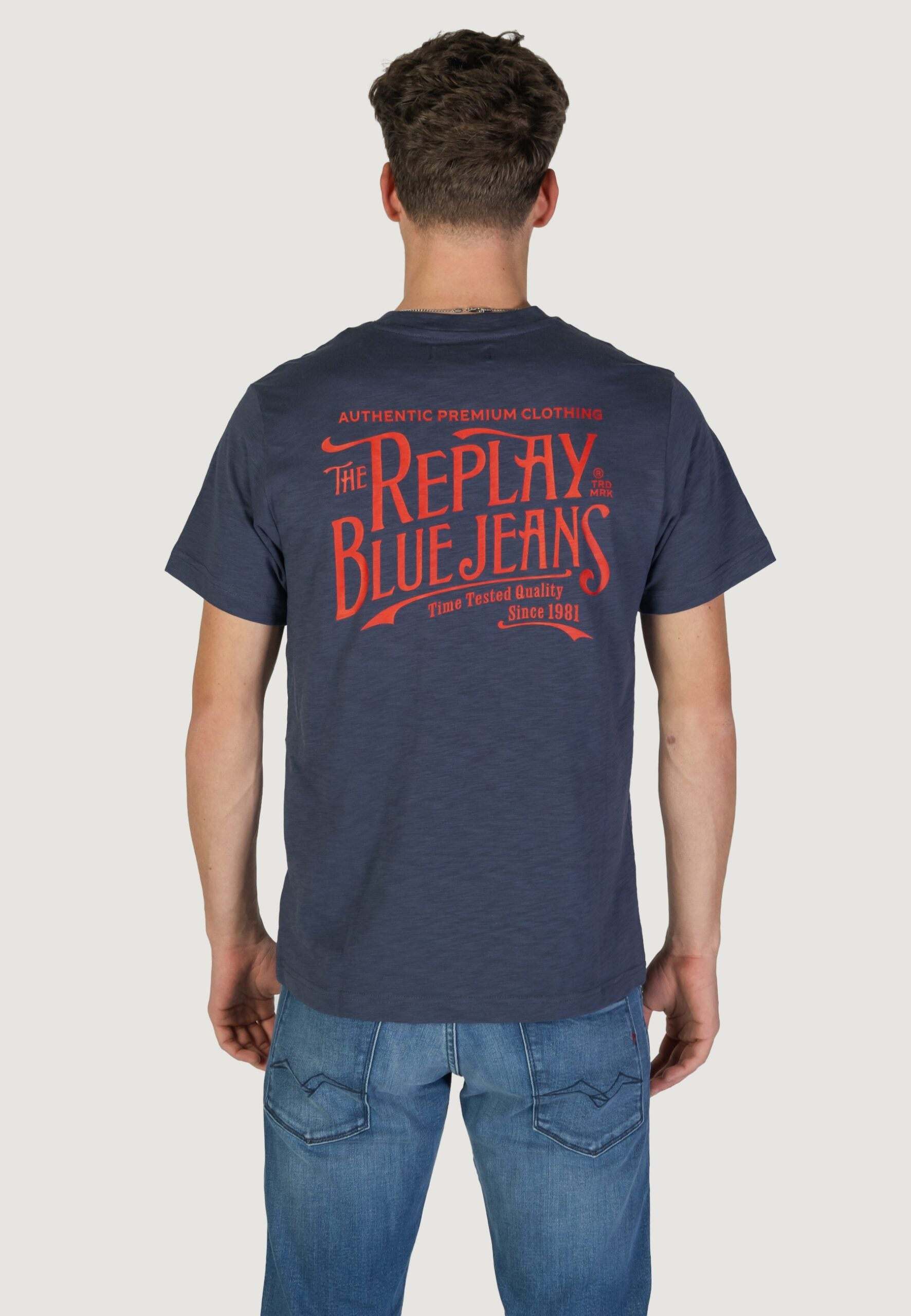 Replay M3023 Blue T-Shirt