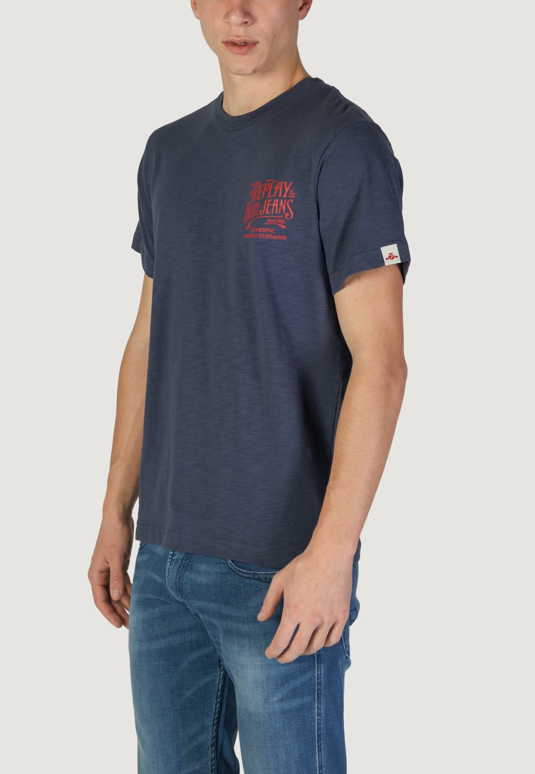 Replay M3023 Blue T-Shirt
