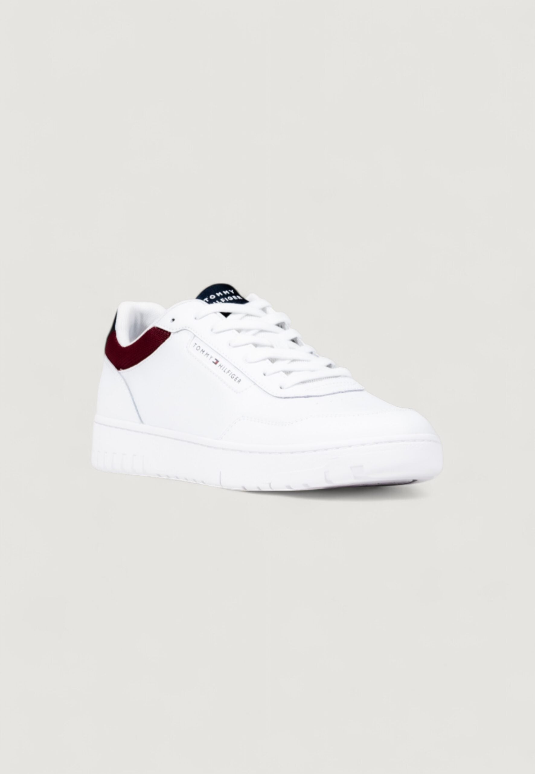 Tommy Hilfiger Jeans Men's White Basket Core Sneakers