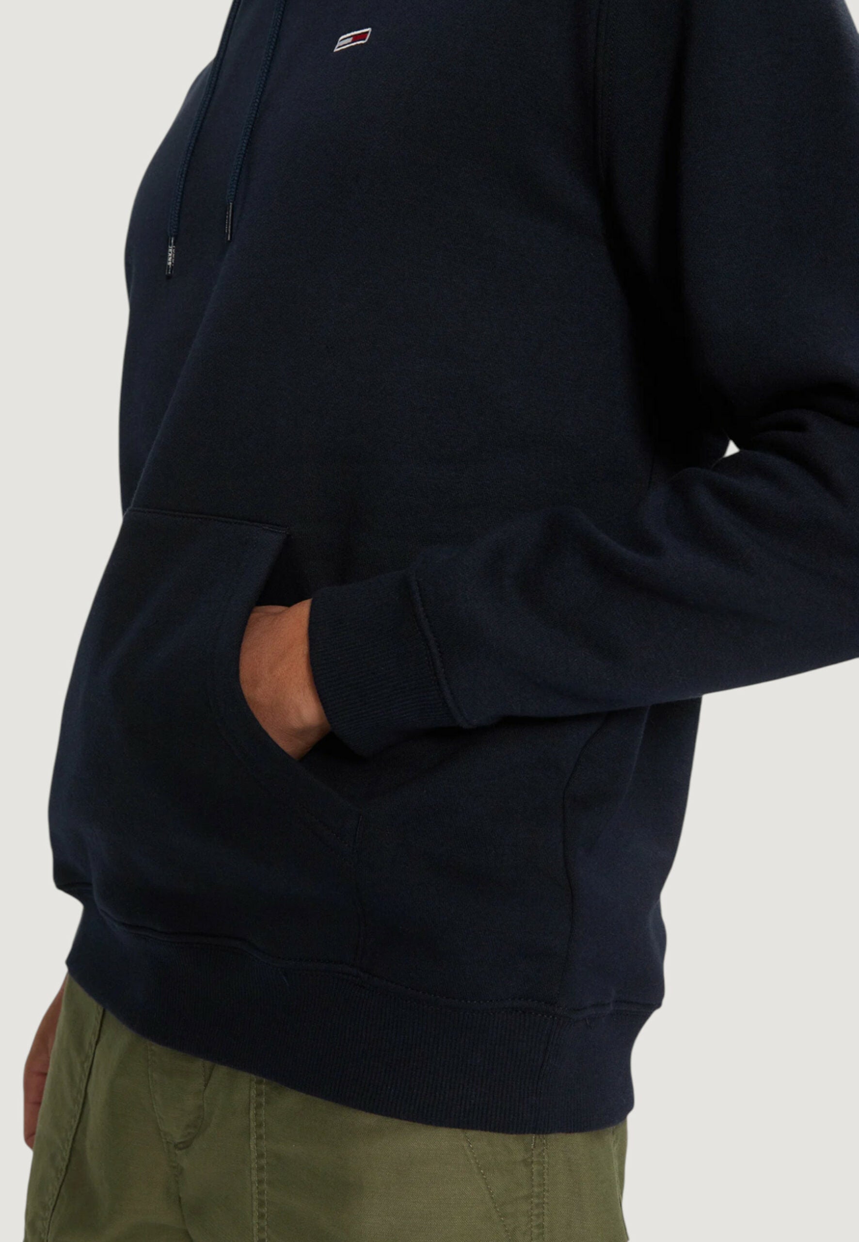 Tommy Hilfiger Jeans TJM Men's Dark Blue Essential Flag Hoodie