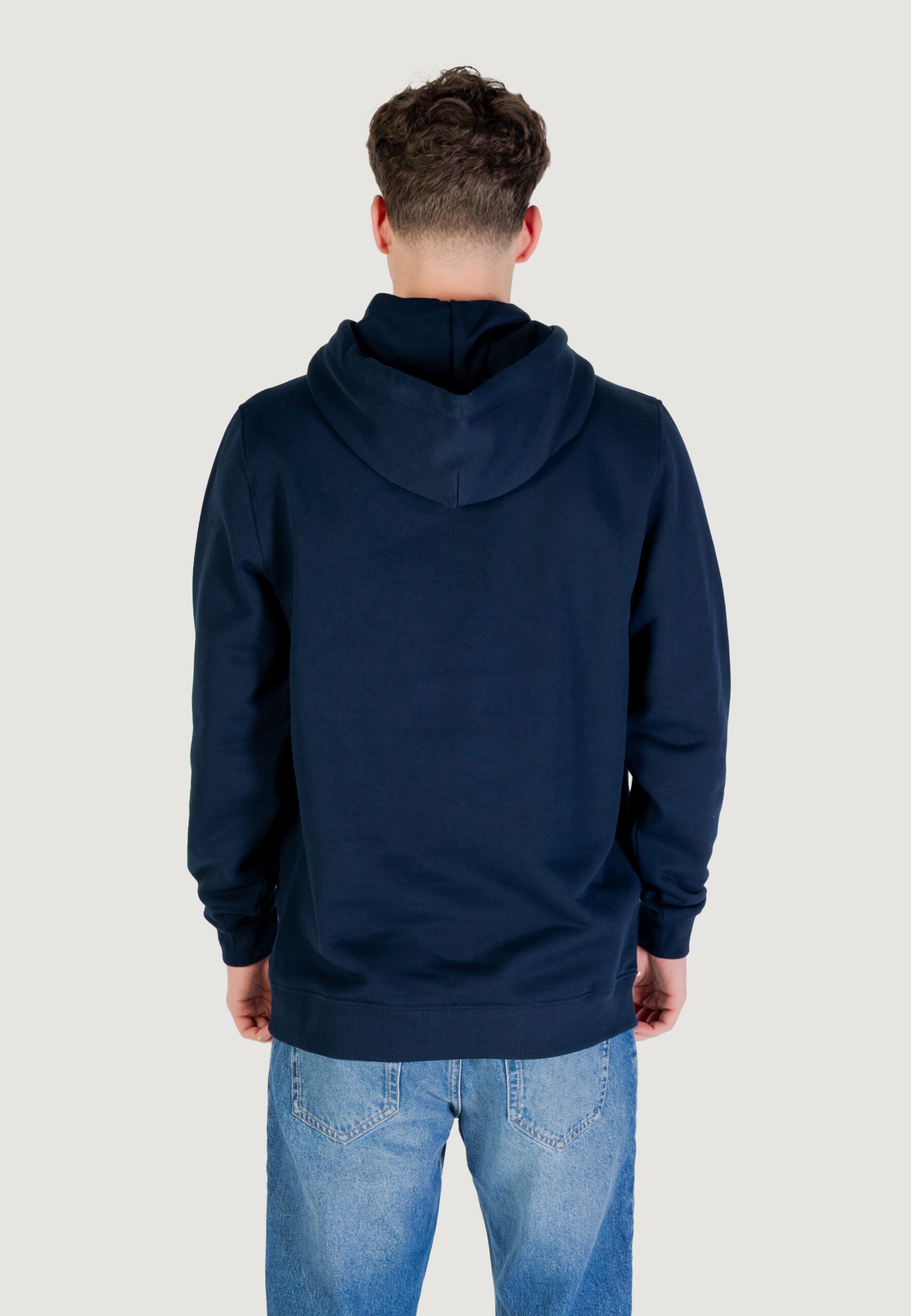 Tommy Hilfiger Jeans TJM Regular Fit Dark Blue Hoodie - Chest Badge Logo