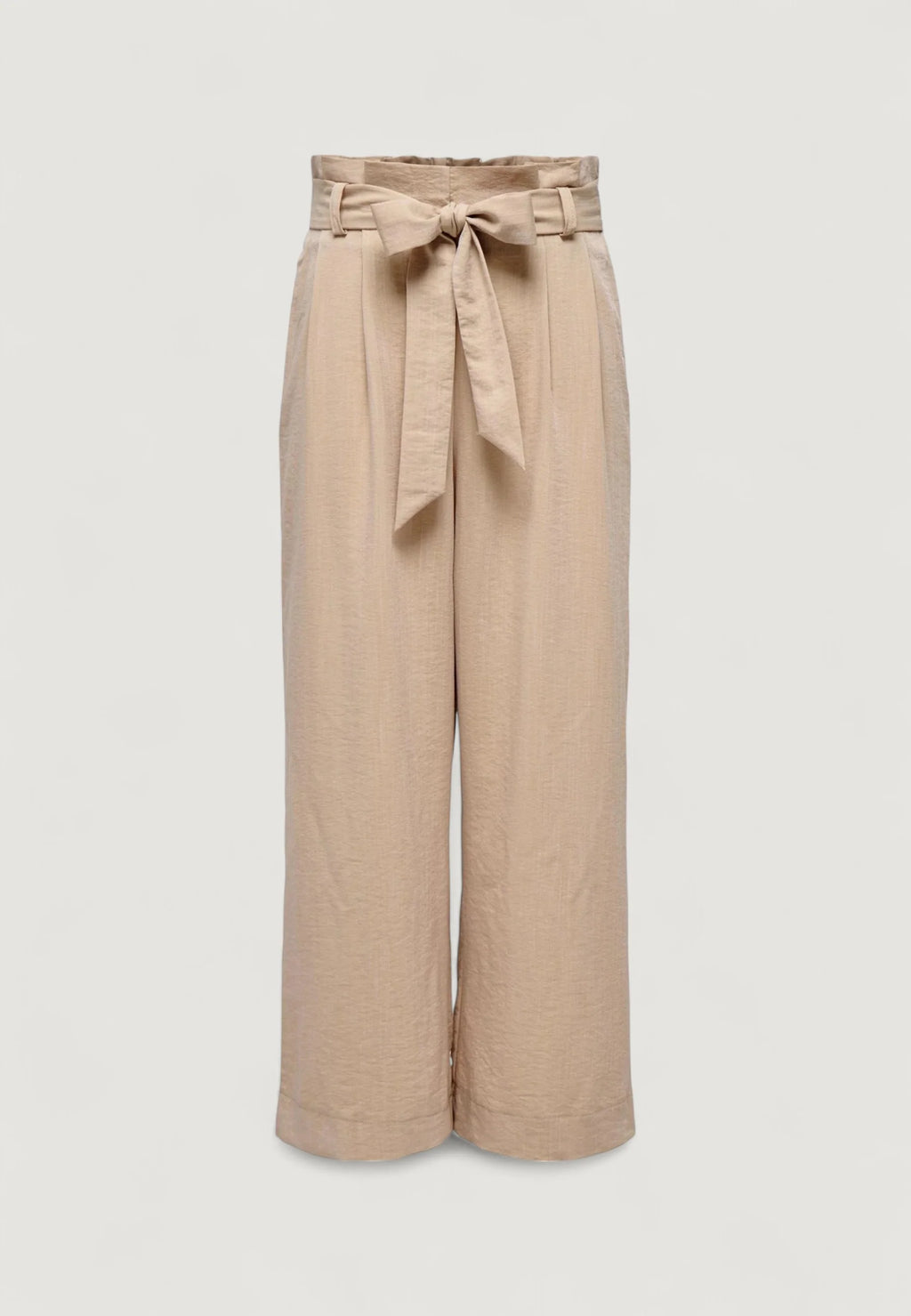 High waist trousers Only Onlmarsa Solid Paperbag Wvn Noos