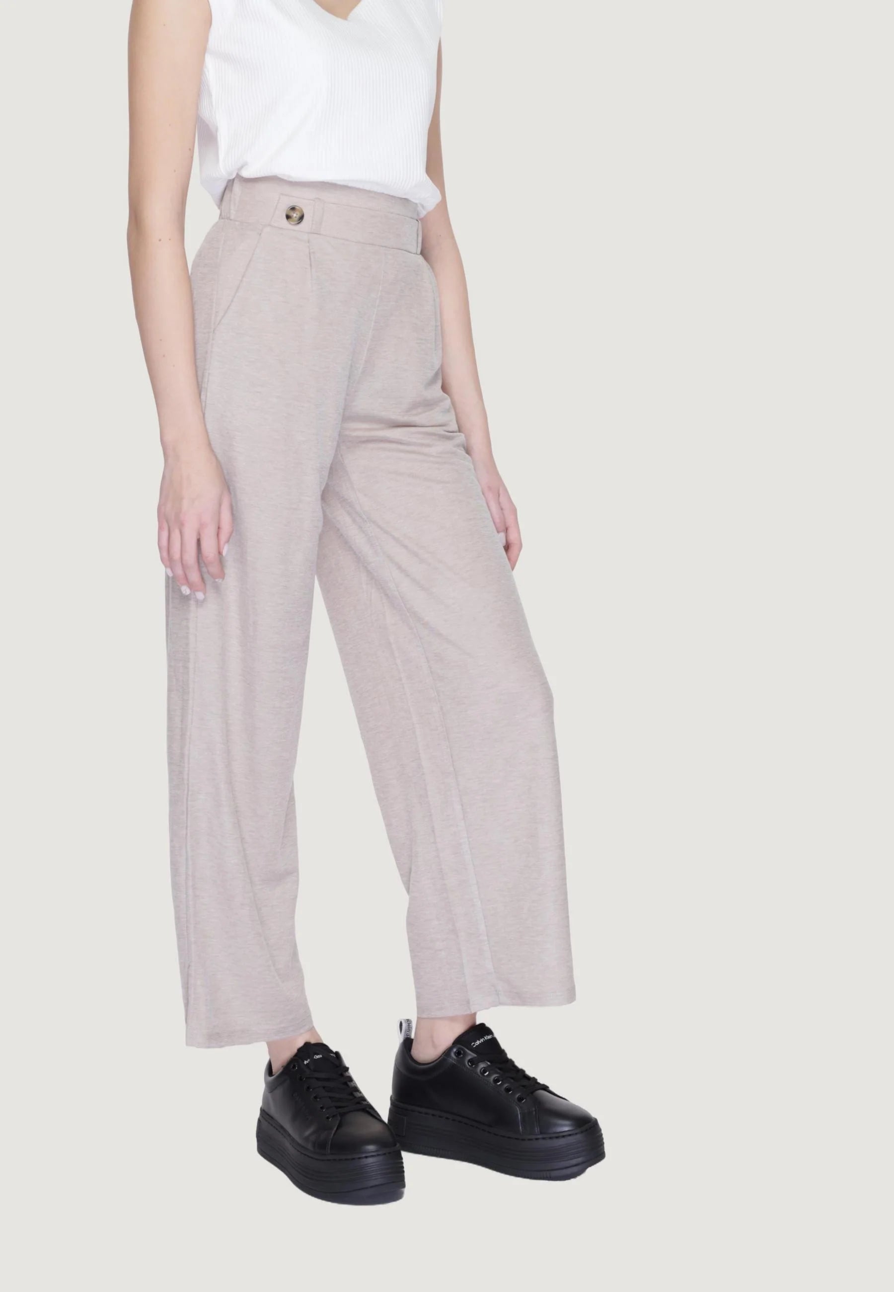 High waist trousers Jacqueline de Yong Jdybirdie Geggo Long Jrs Noos