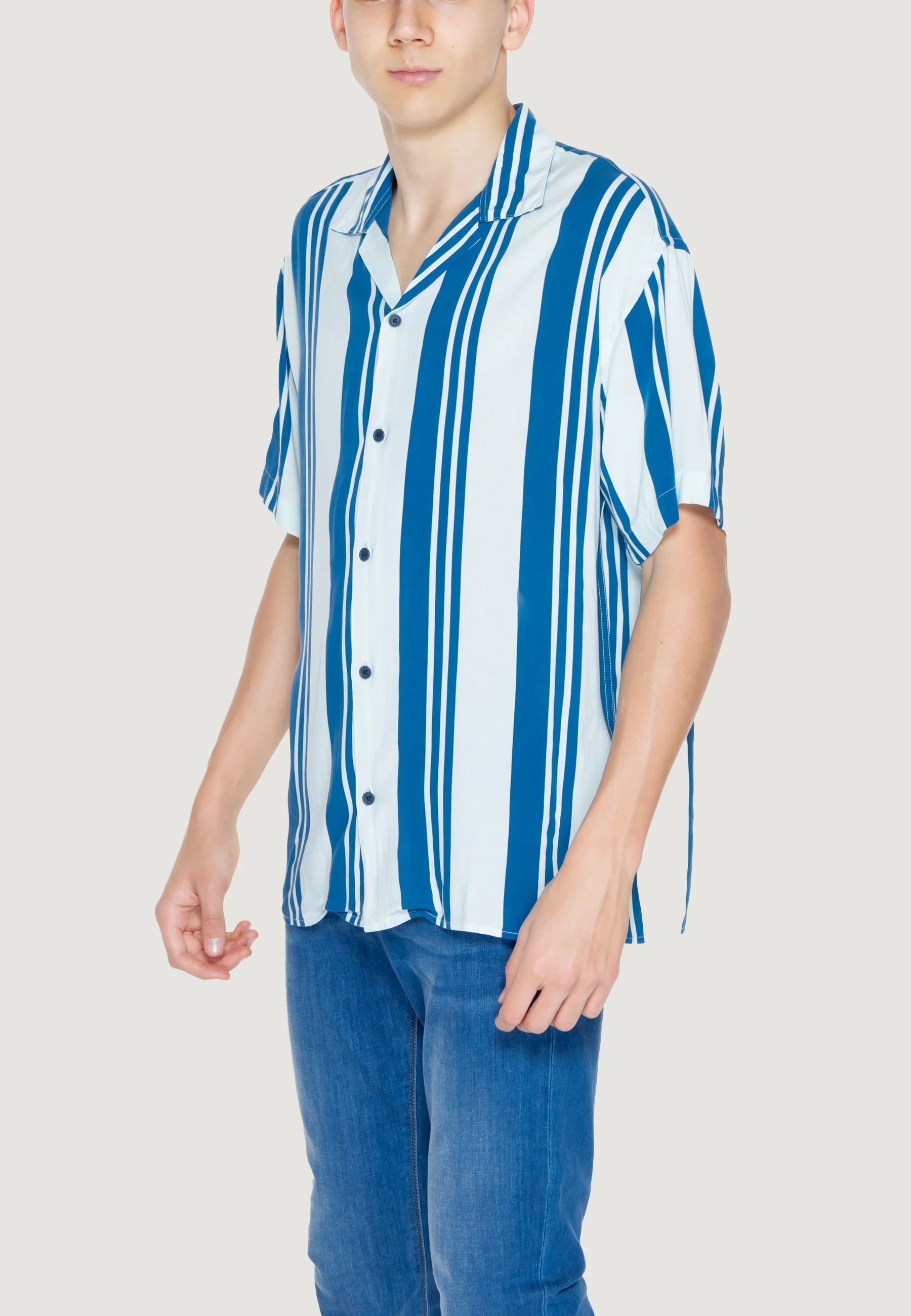 Short sleeve shirt Jack Jones Jcojeff Aop Resort Ss Relax Ln