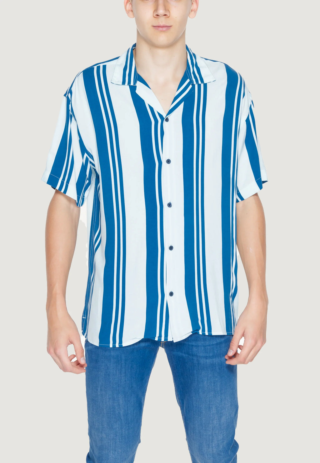 Short sleeve shirt Jack Jones Jcojeff Aop Resort Ss Relax Ln