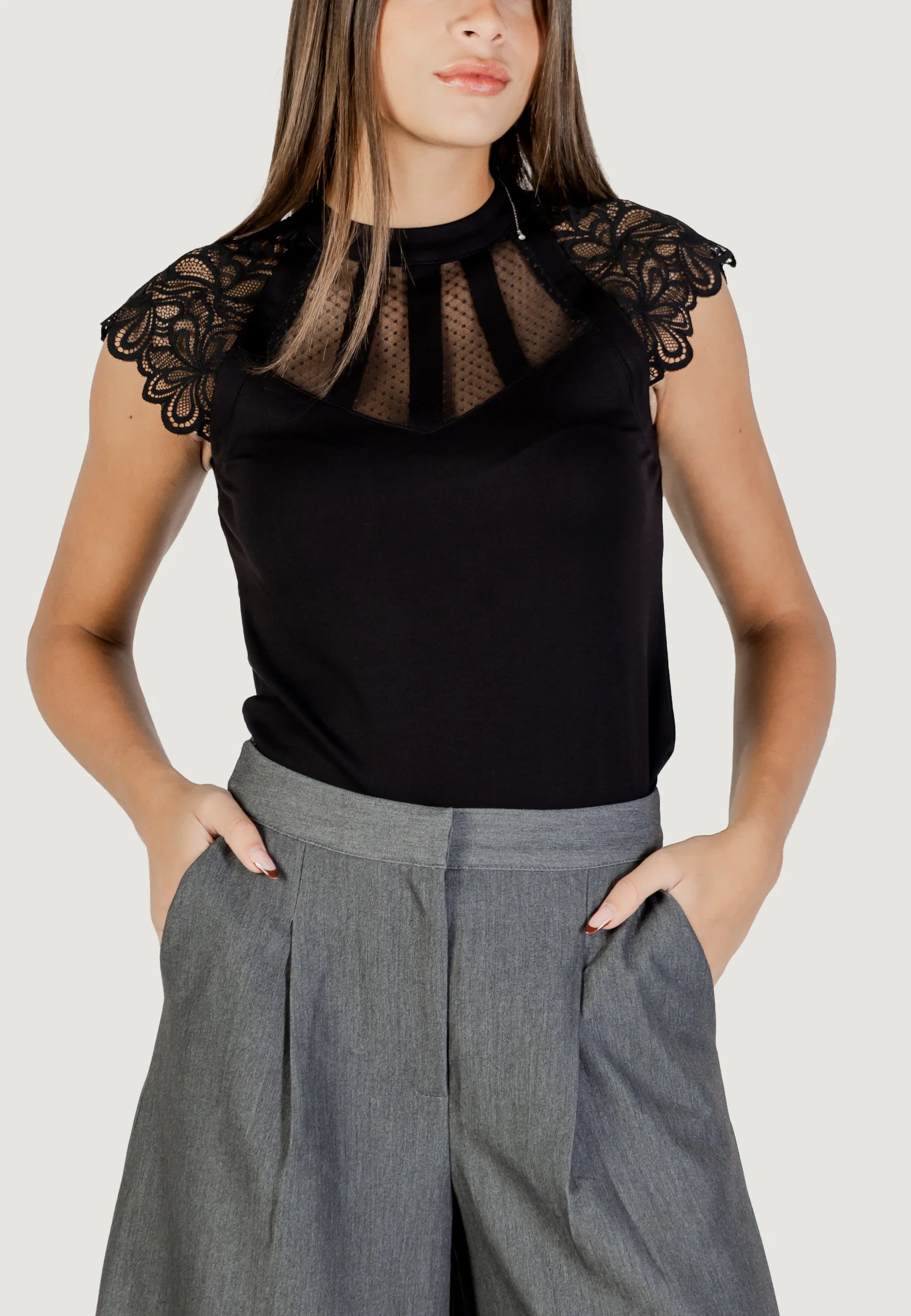 Short sleeves blouses Morgan De Toi 222-DEMANE