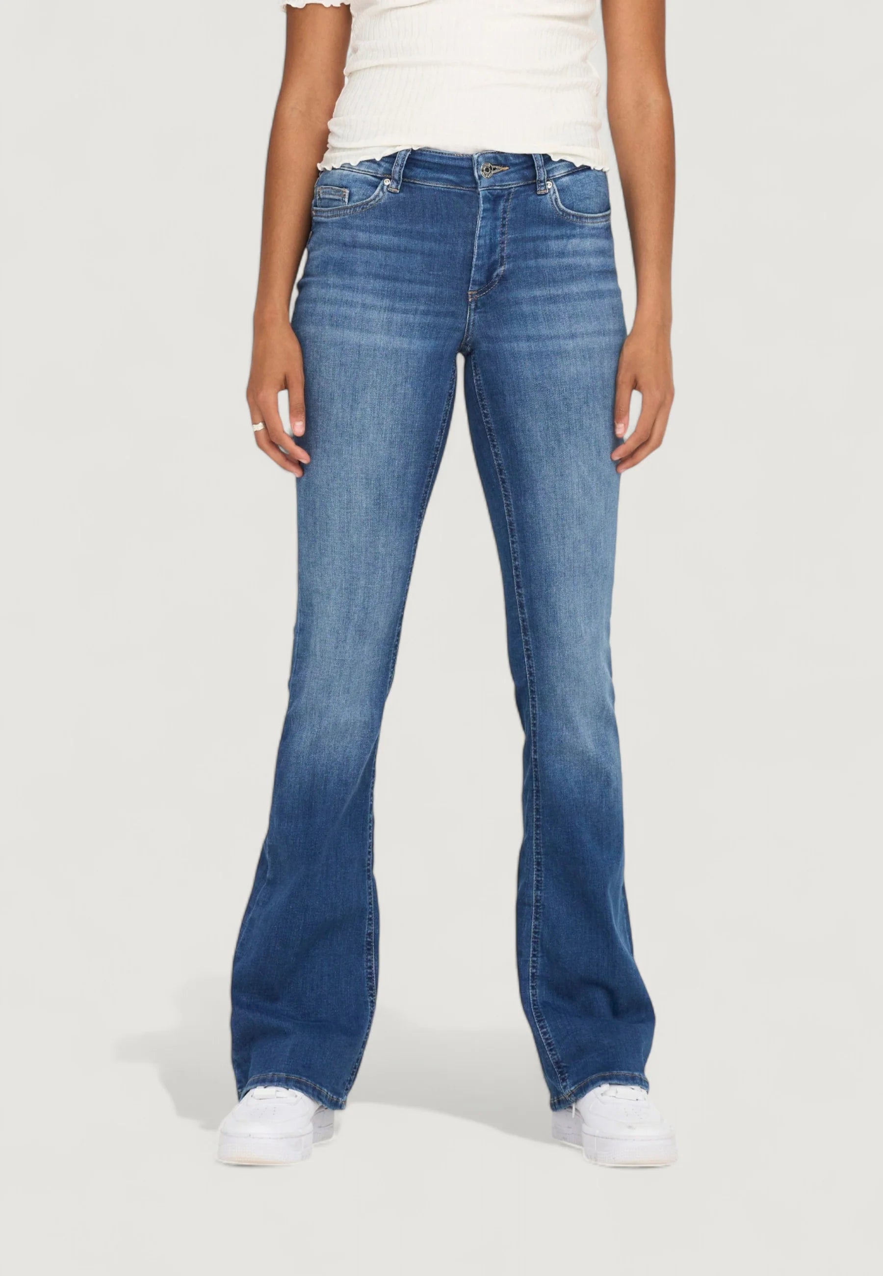 Bootcut jeans Only ONLBLUSH LIFE MID FLARED BB REA1319 NOOS