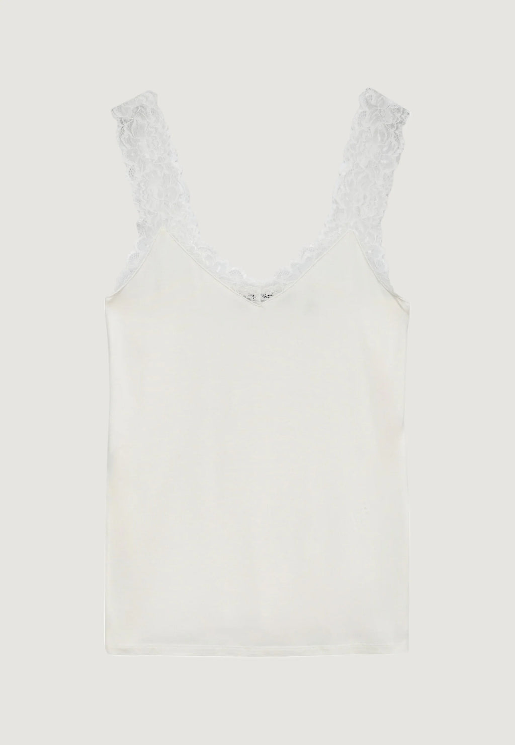 Tank top Vero Moda VMROSA SL TOP GA JRS NOOS white