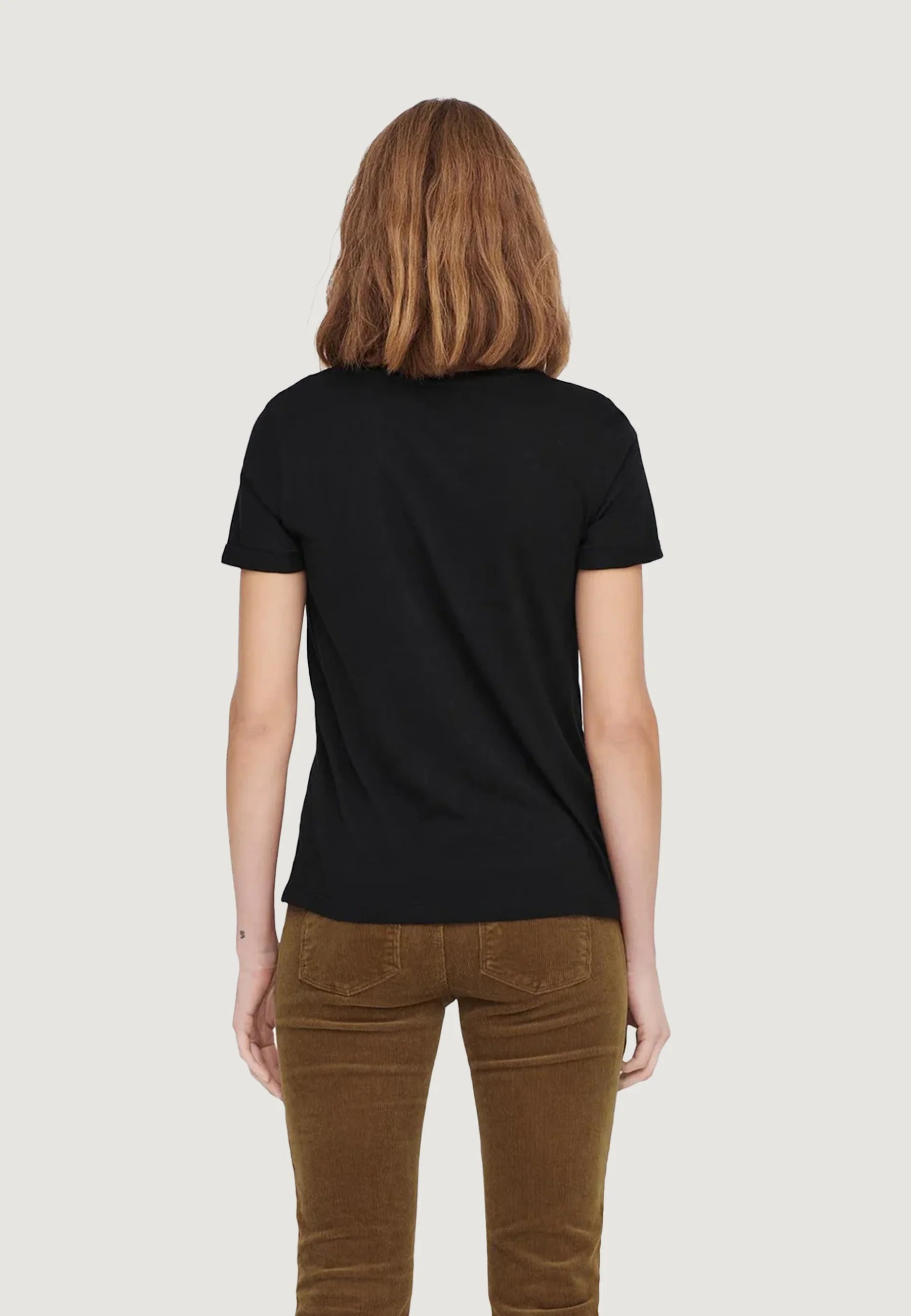 T-shirts Only ONLKITA LIFE S/S LOGO TOP NOOS