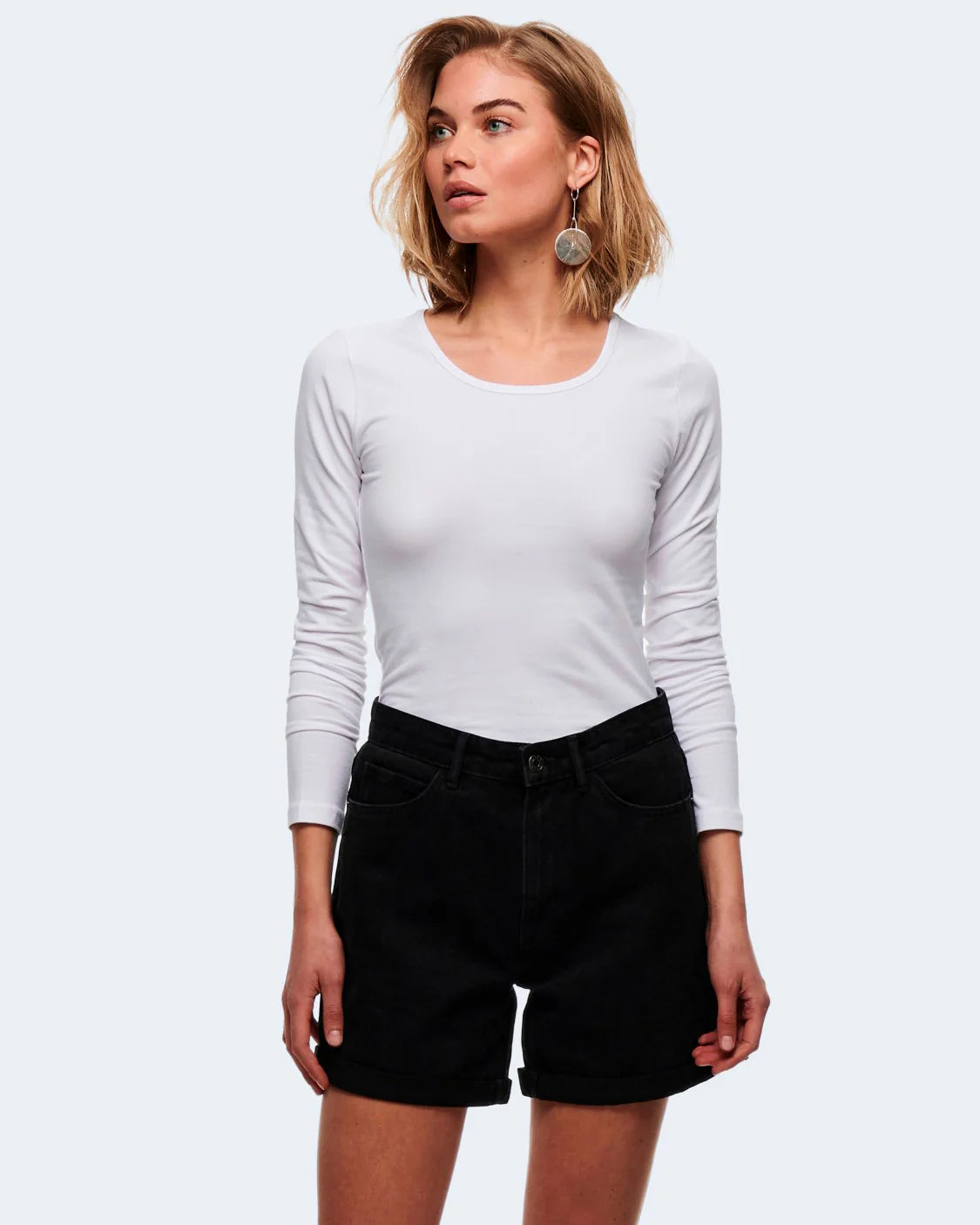 T-shirt Only LIVE LOVE L/S O-NECK TOP NOOS JRS
