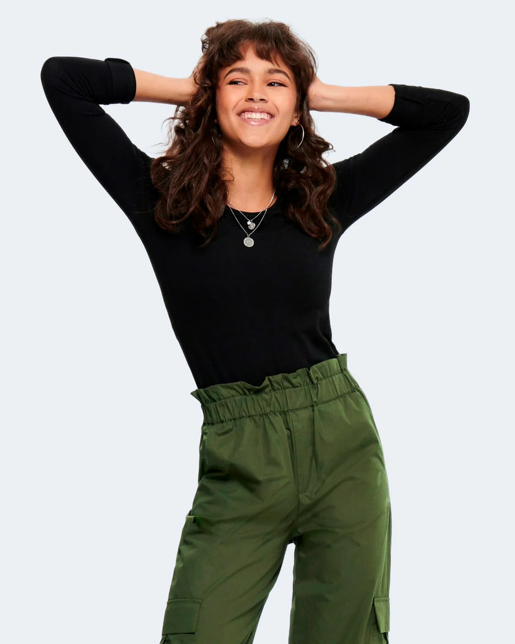 T-shirt Only LIVE LOVE L/S O-NECK TOP NOOS JRS