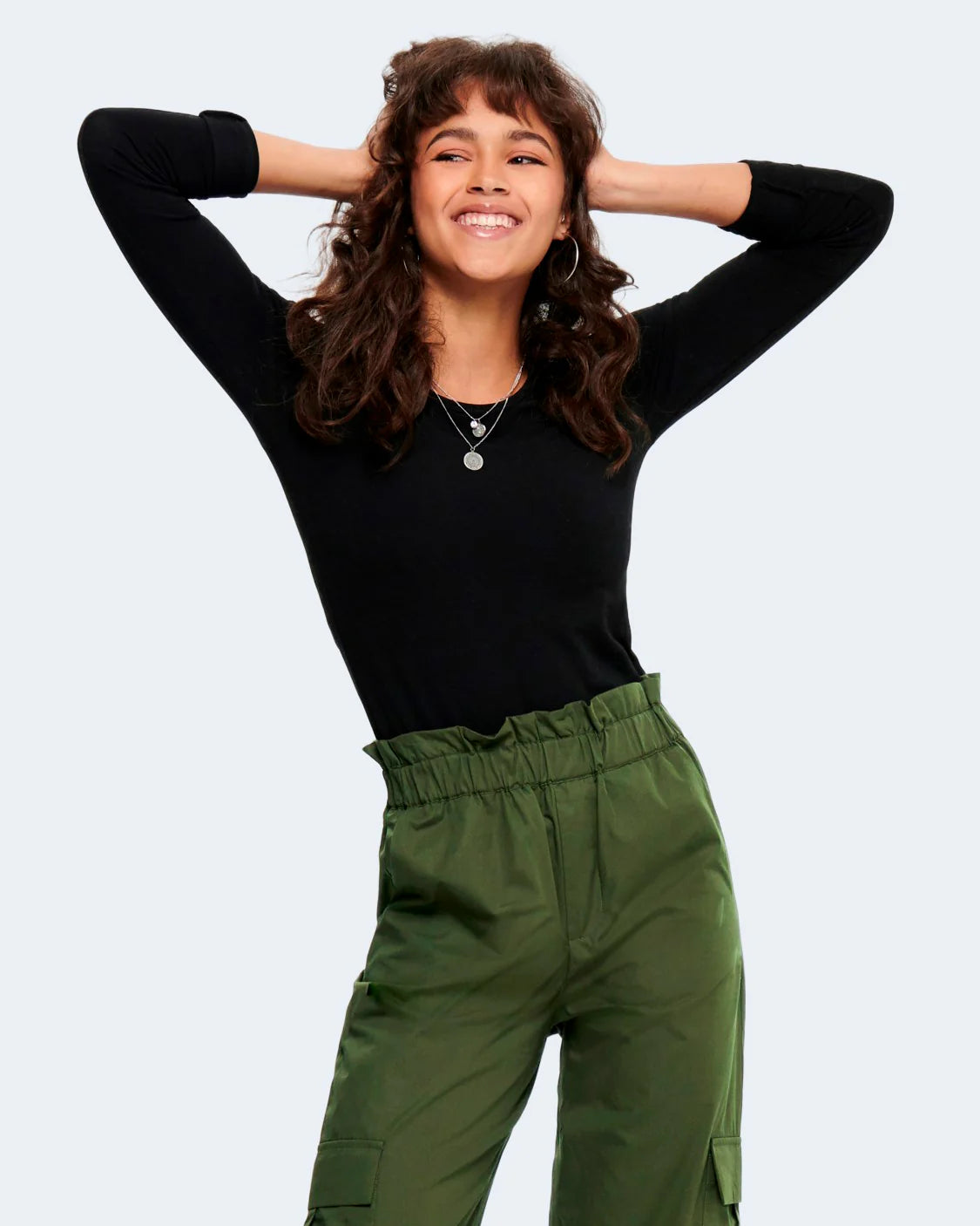 T-shirt Only LIVE LOVE L/S O-NECK TOP NOOS JRS
